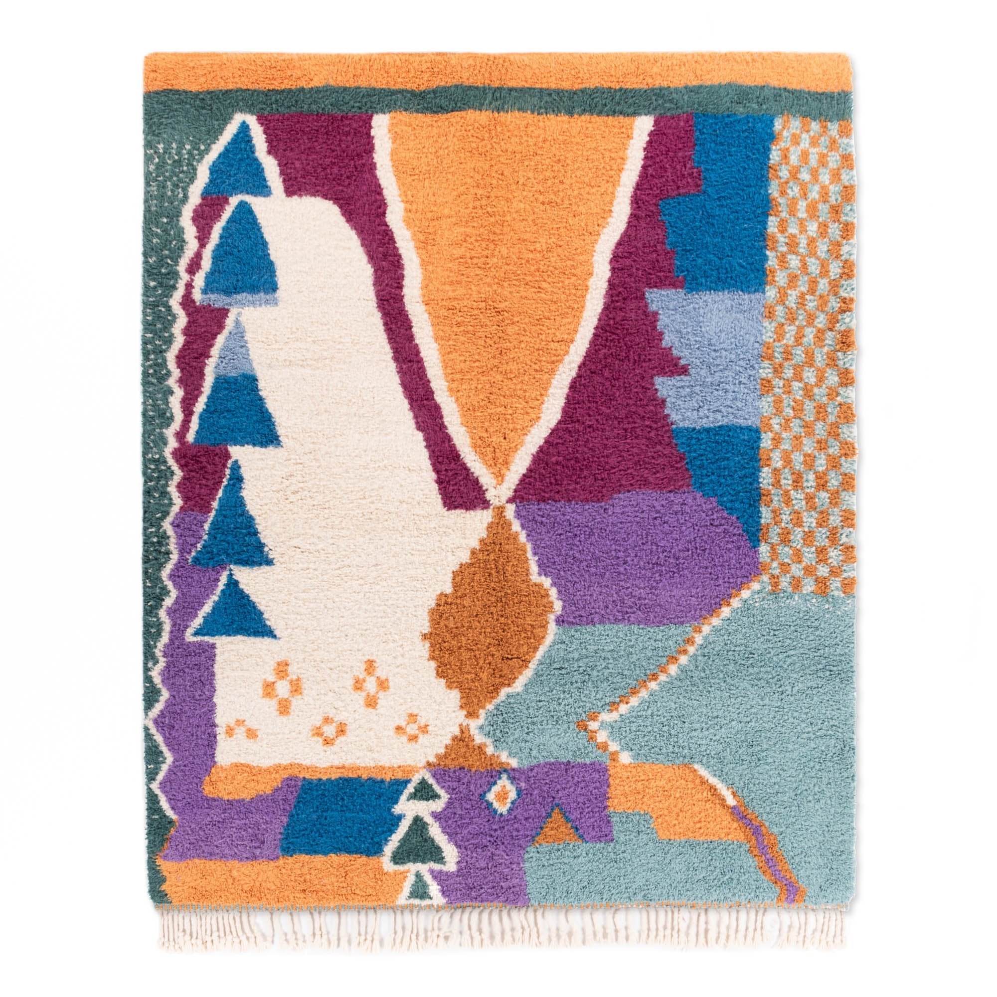 Lamssa - Shag Moroccan rug - Benisouk