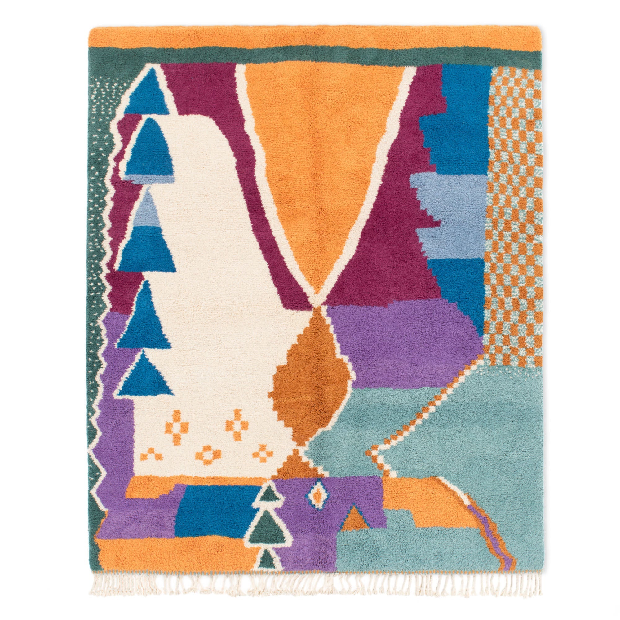 Lamssa - Shag Moroccan rug - Benisouk