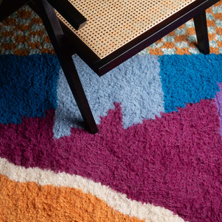 Lamssa - Shag Moroccan rug - Benisouk