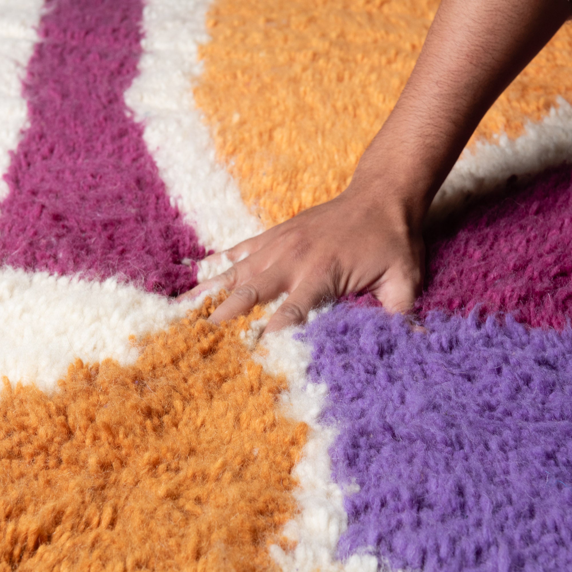 Lamssa - Shag Moroccan rug - Benisouk