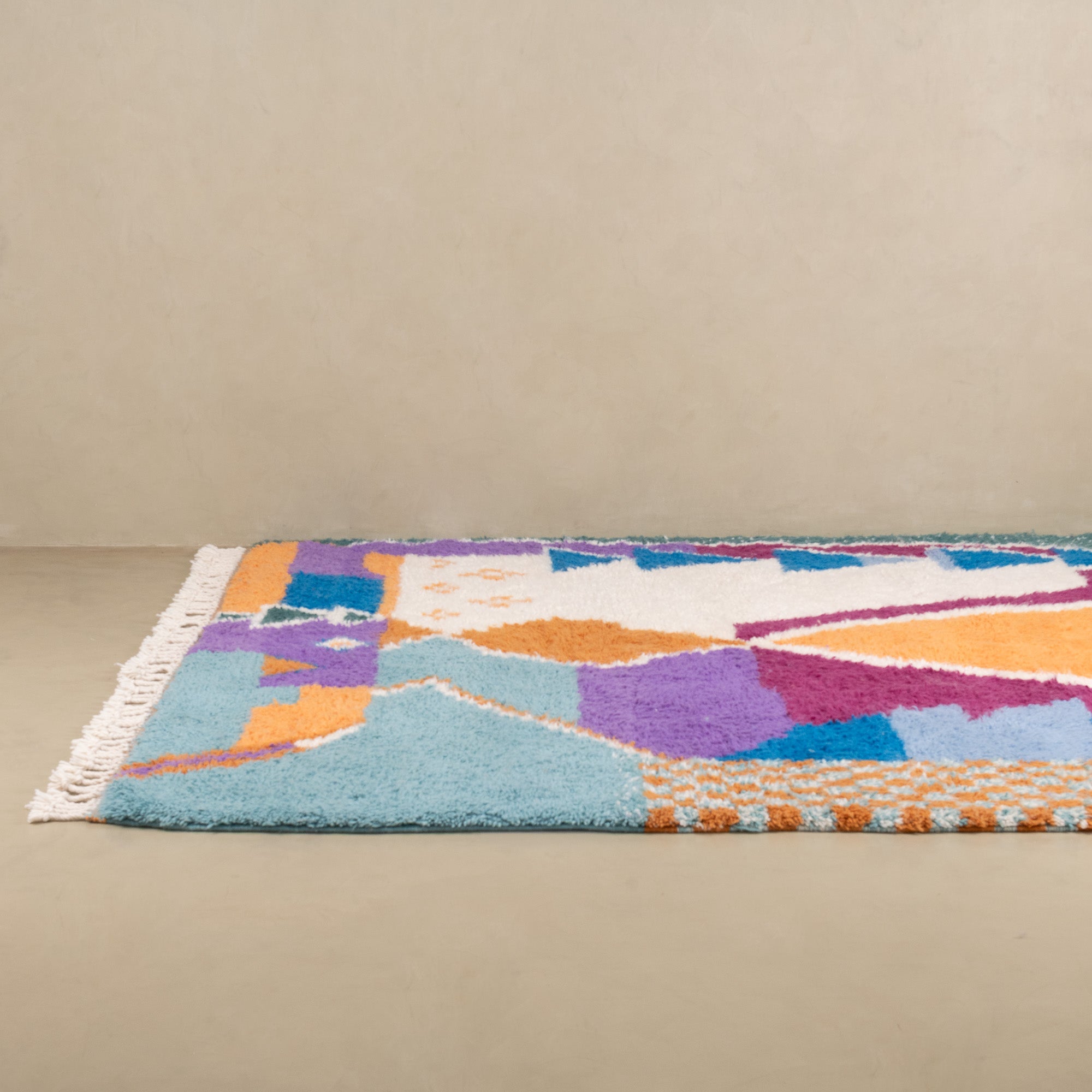 Lamssa - Shag Moroccan rug - Benisouk