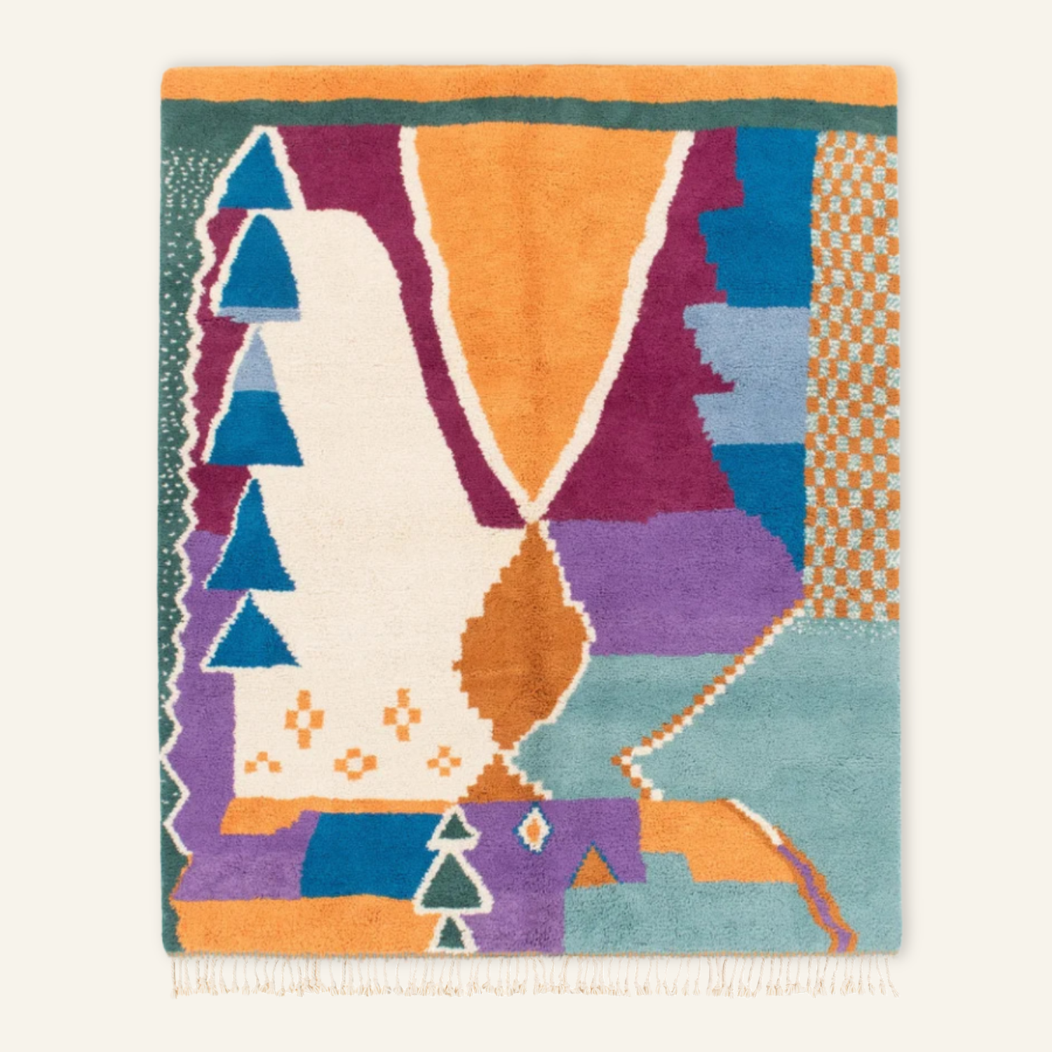 Lamssa - Shag Moroccan rug