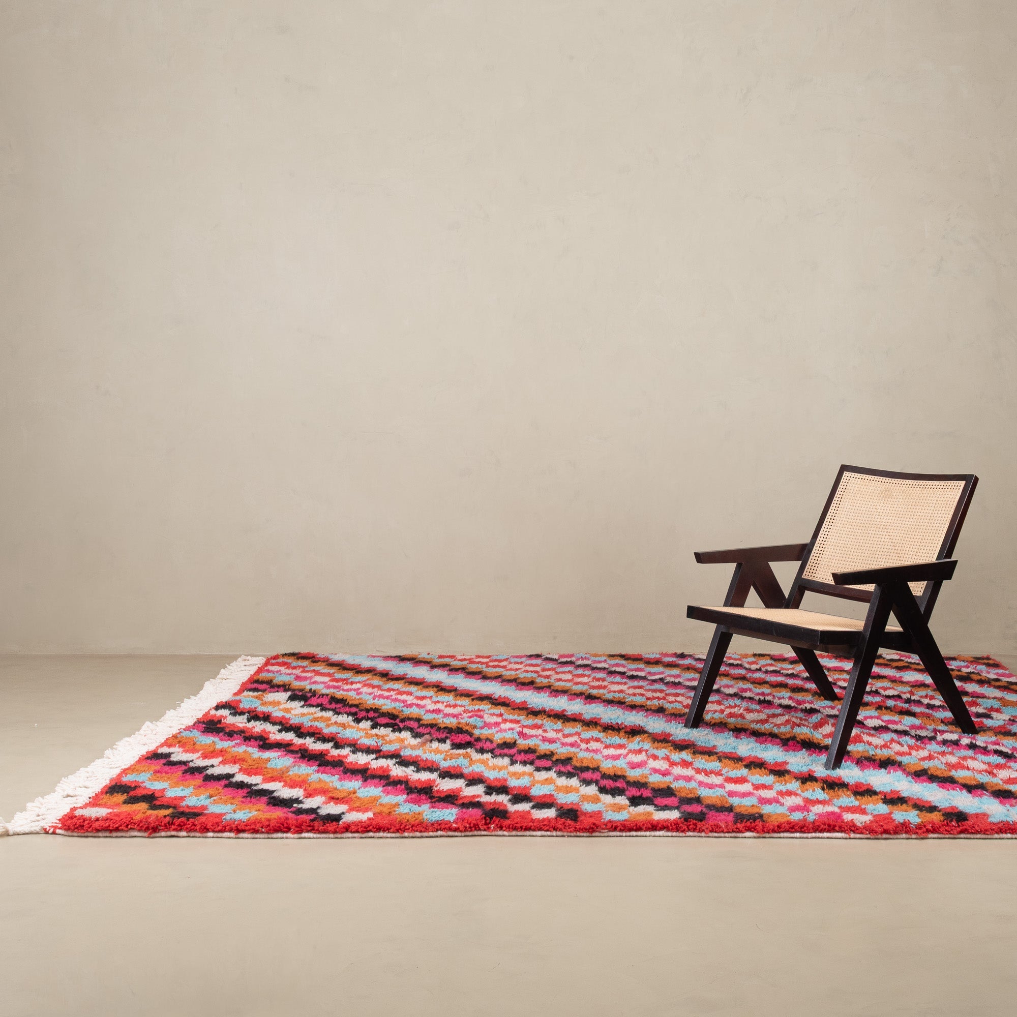 Lamya - Beni ourain rug - Benisouk