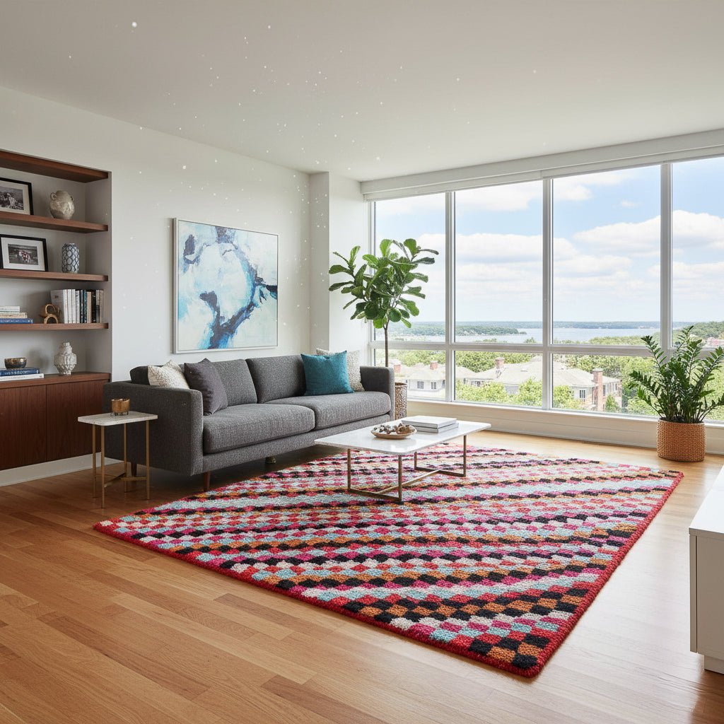 Lamya - Shag Moroccan rug - Benisouk