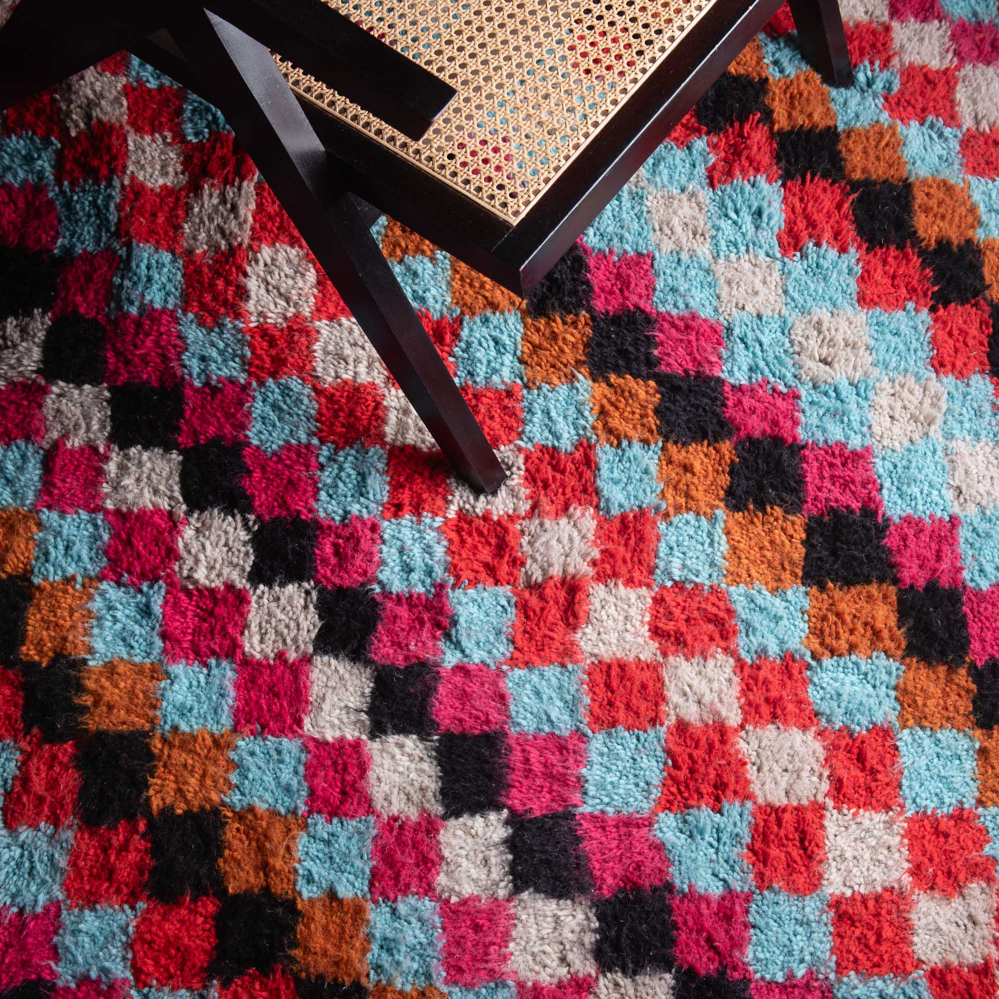 Lamya - Shag Moroccan rug - Benisouk