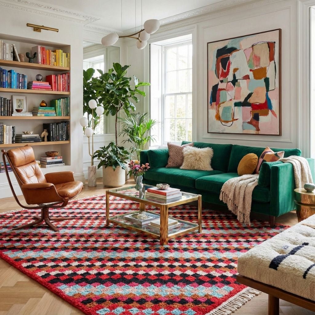 Lamya - Shag Moroccan rug - Benisouk