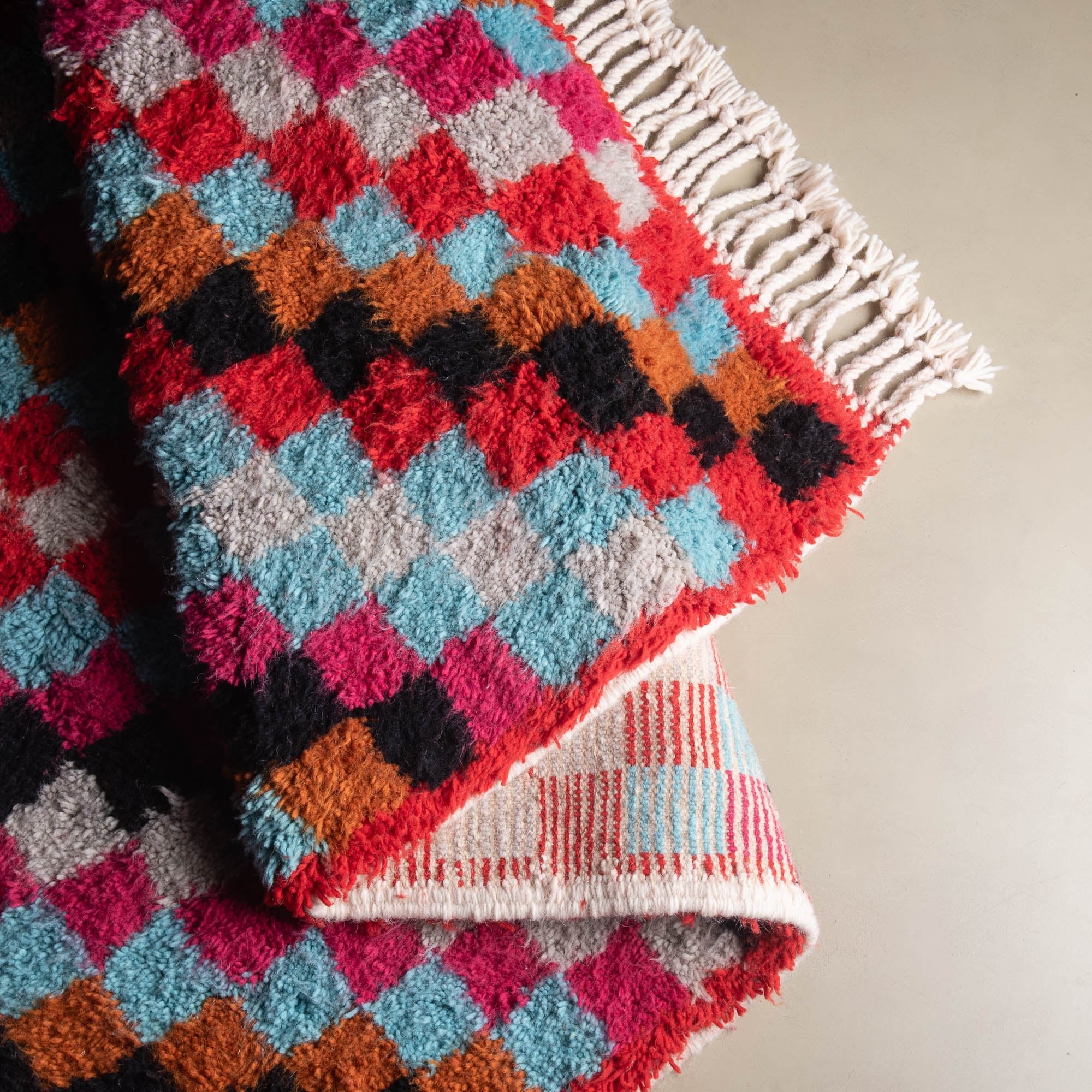 Lamya - Shag Moroccan rug - Benisouk