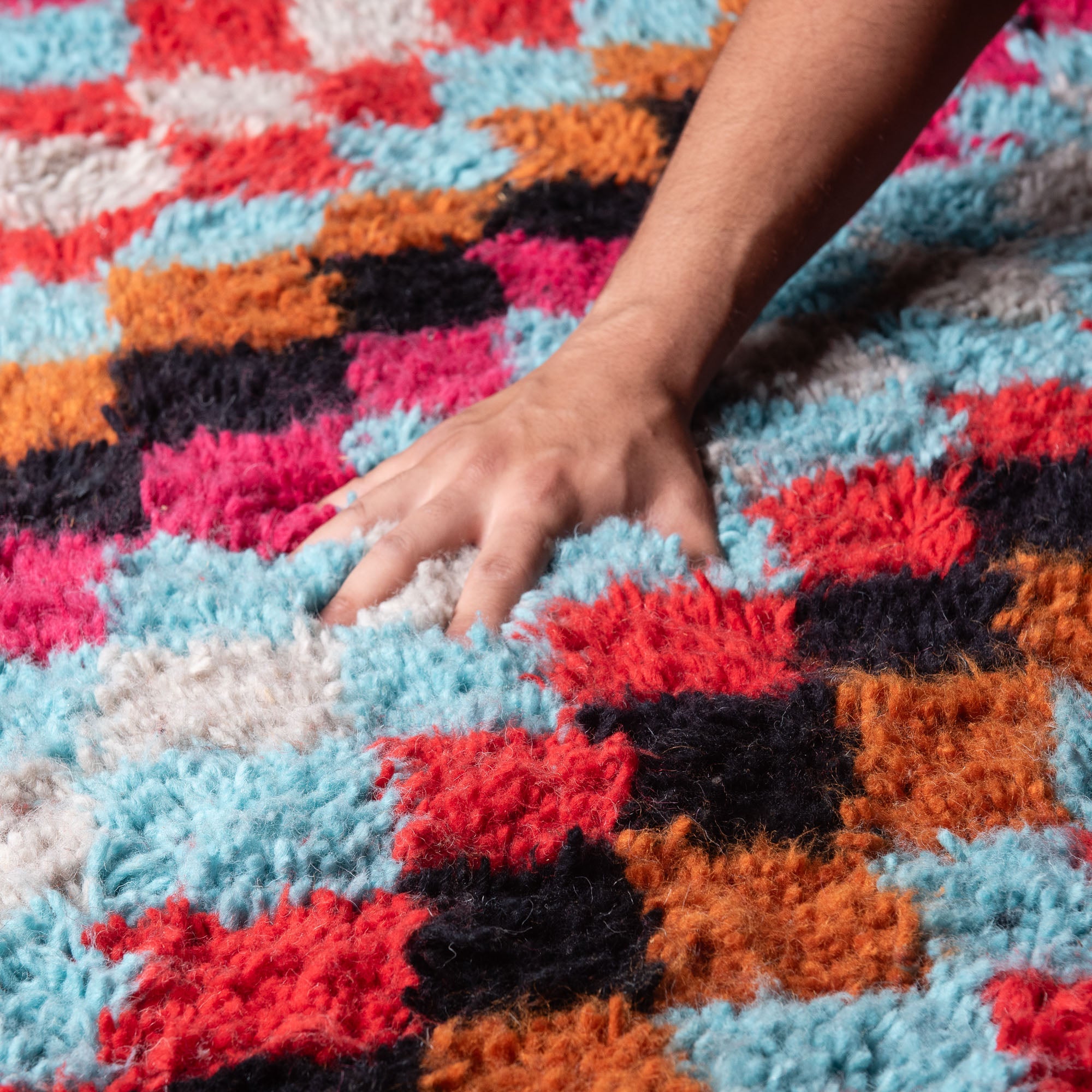 Lamya - Shag Moroccan rug - Benisouk