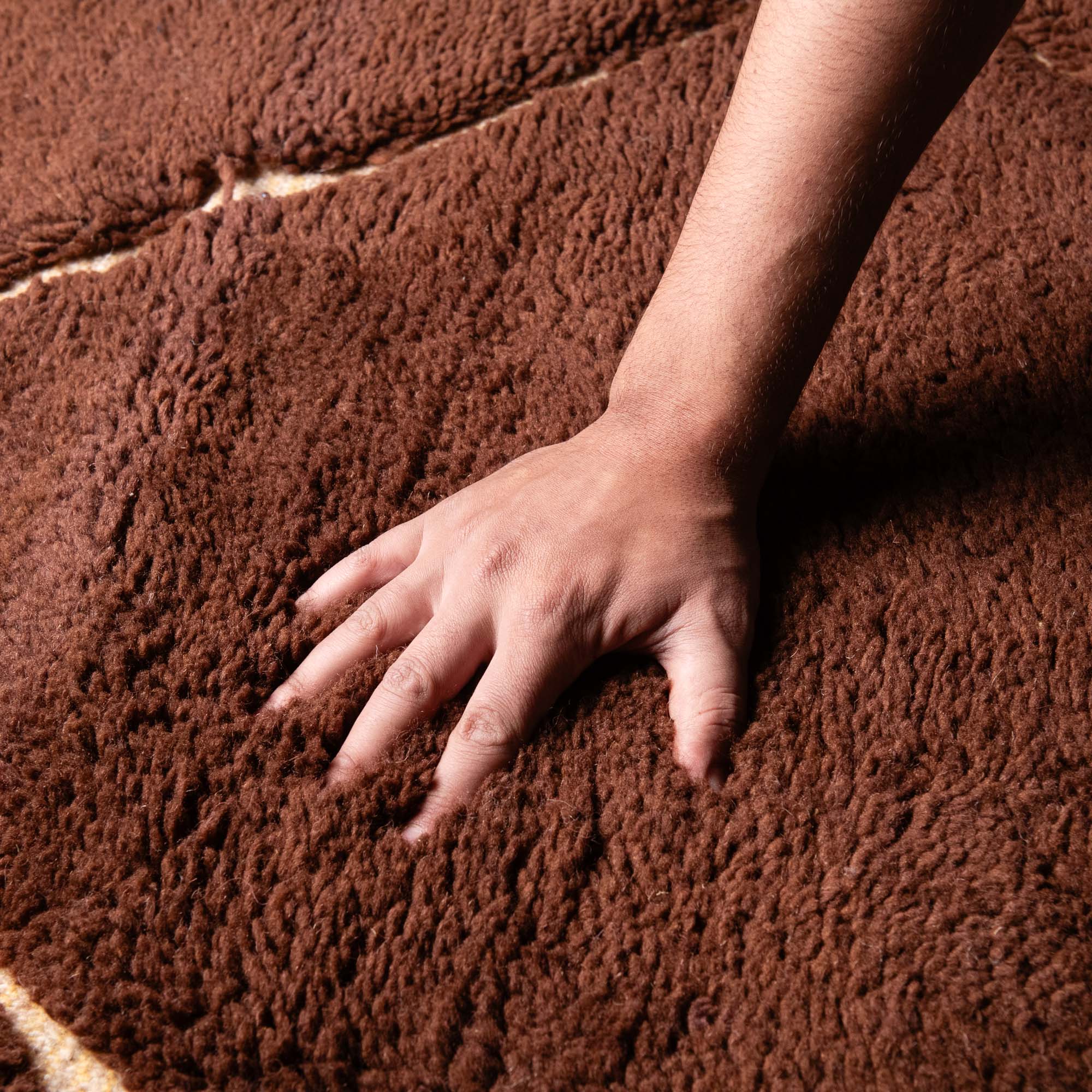 Laya - beni ourain rug - Benisouk