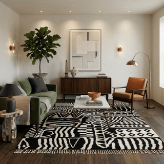Layal - Shag Moroccan rug - Benisouk