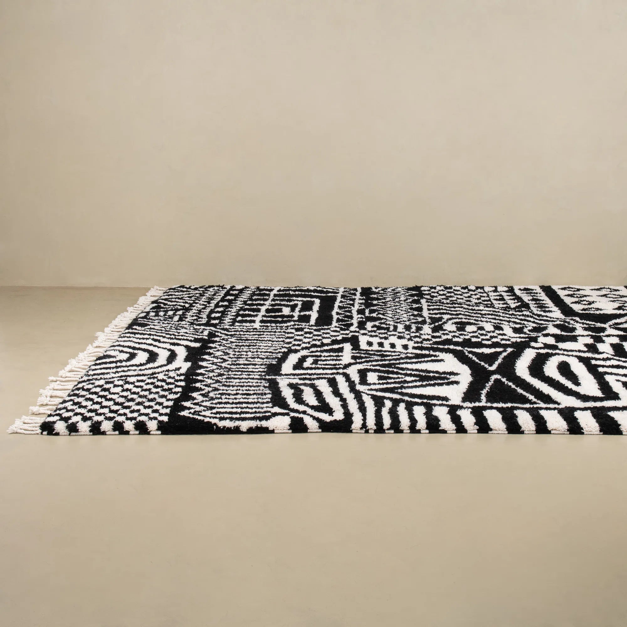 Layal - Shag Moroccan rug - Benisouk