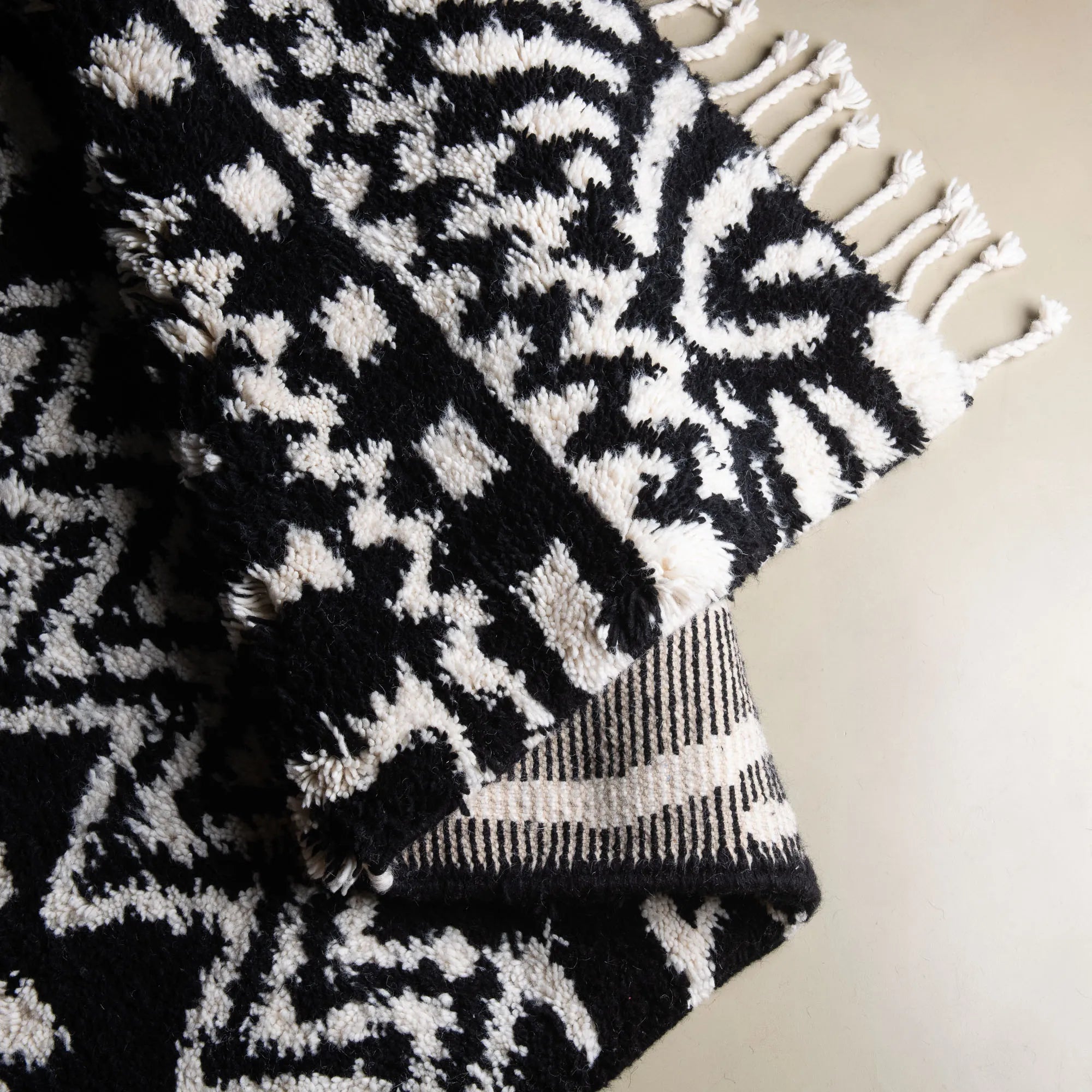 Layal - Shag Moroccan rug - Benisouk