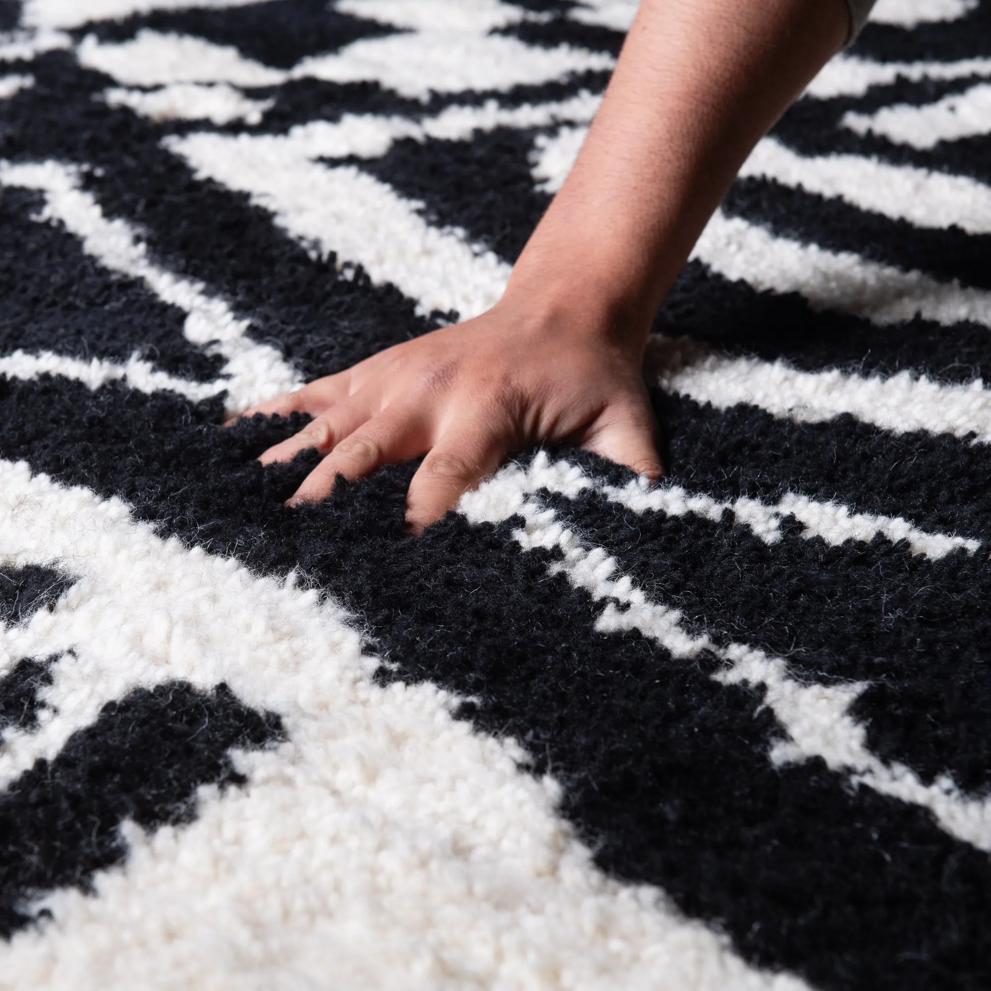 Layal - Shag Moroccan rug - Benisouk