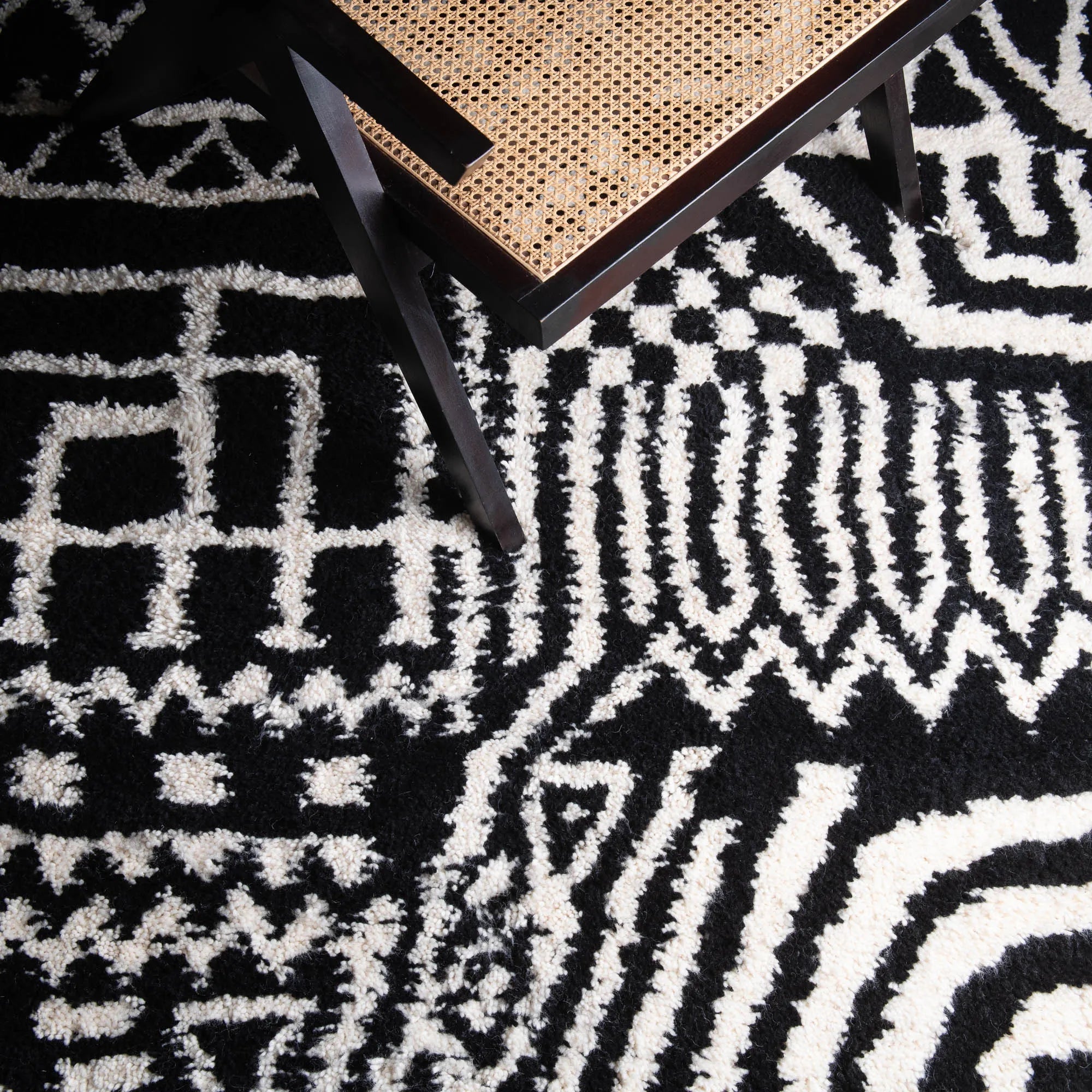 Layal - Shag Moroccan rug - Benisouk