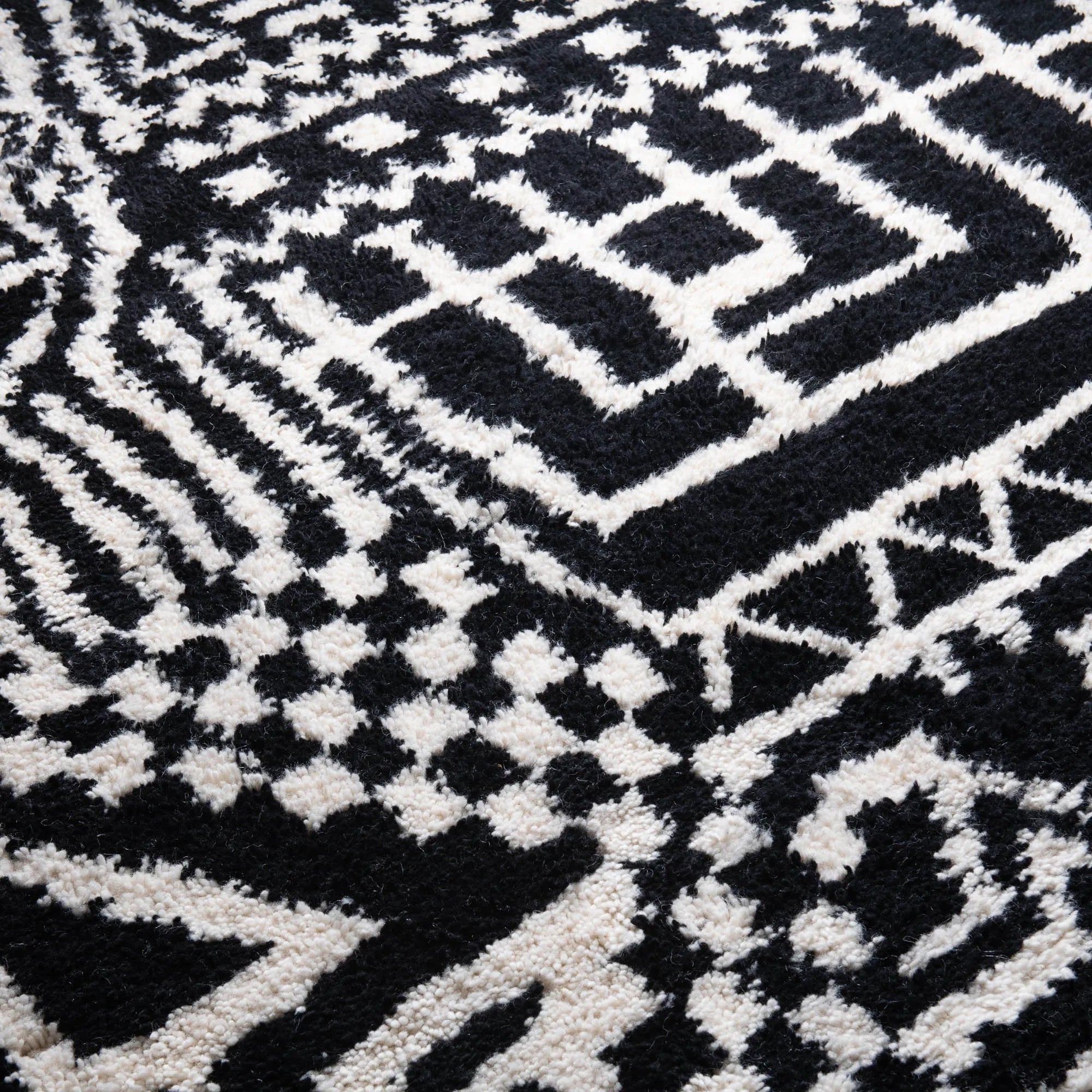 Layal - Shag Moroccan rug - Benisouk