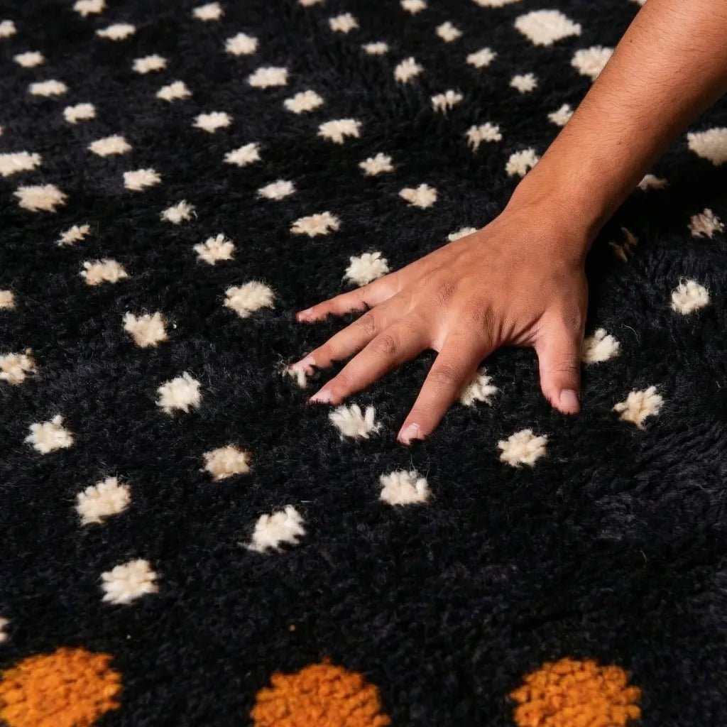 Layl - Shag Moroccan rug - Benisouk