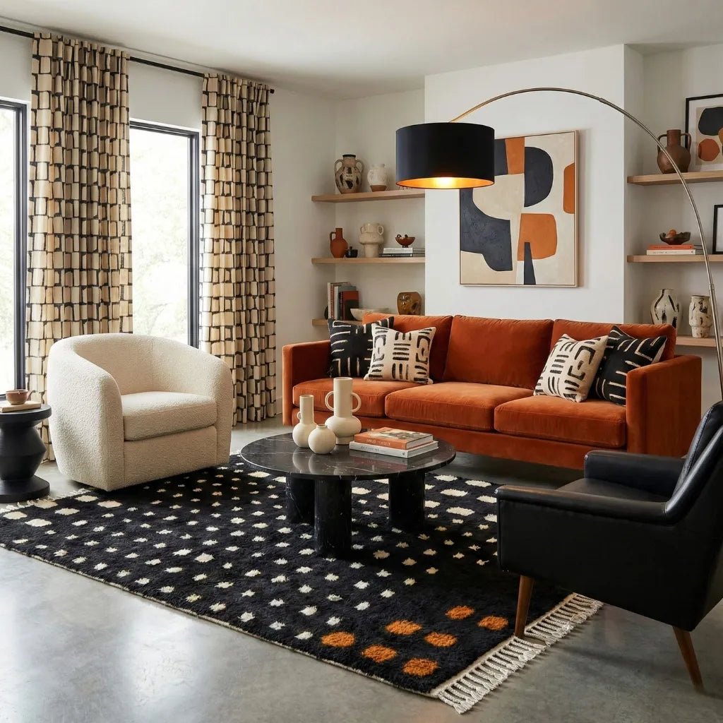 Layl - Shag Moroccan rug - Benisouk