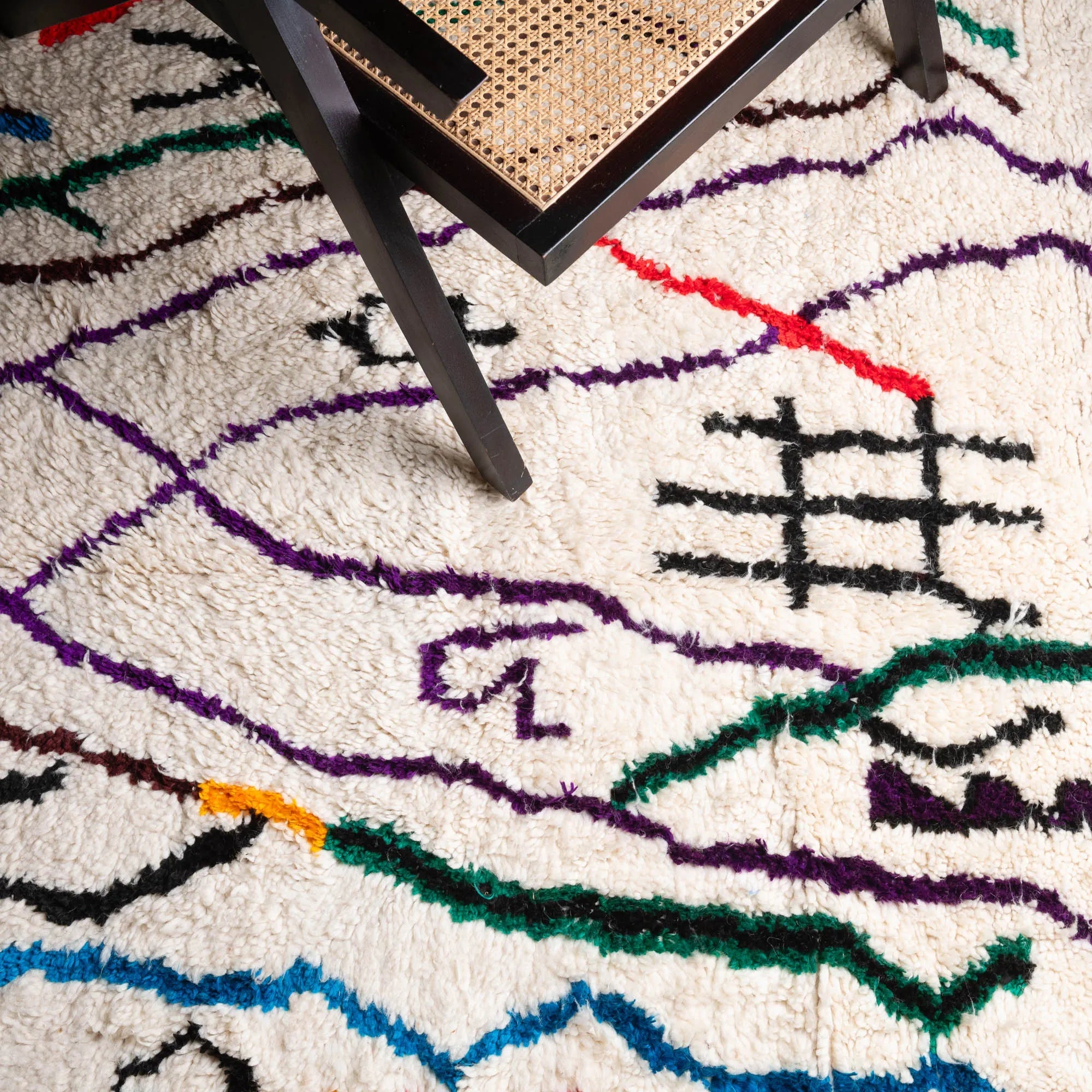 Lebeda - Shag Moroccan rug - Benisouk