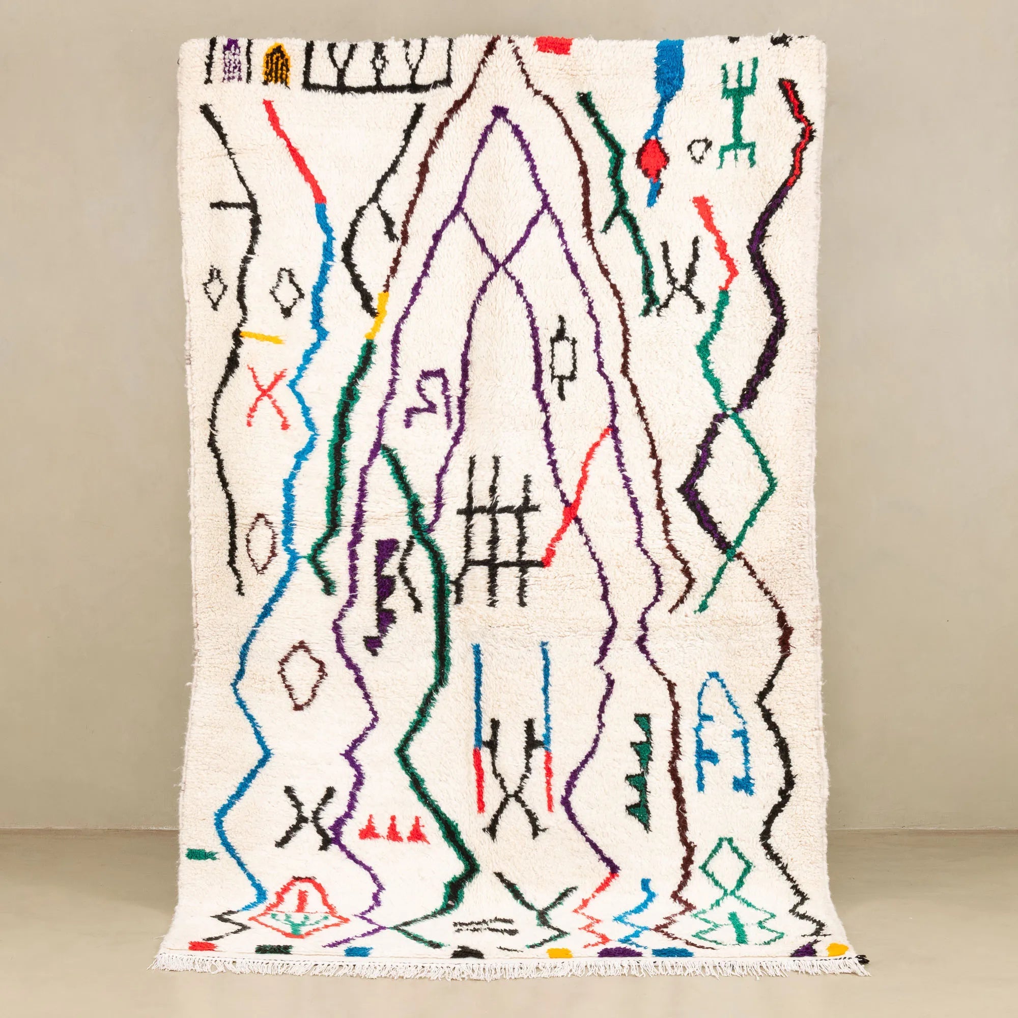 Lebeda - Shag Moroccan rug - Benisouk