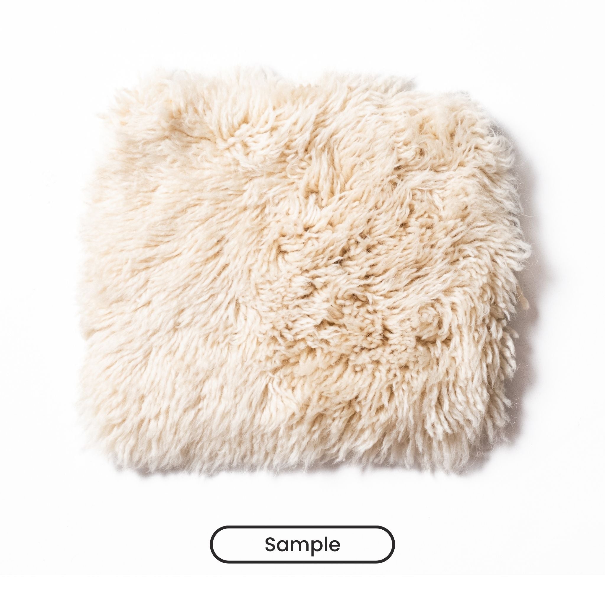 Light Fog - Luxury Shag Moroccan Runner Rug - Benisouk