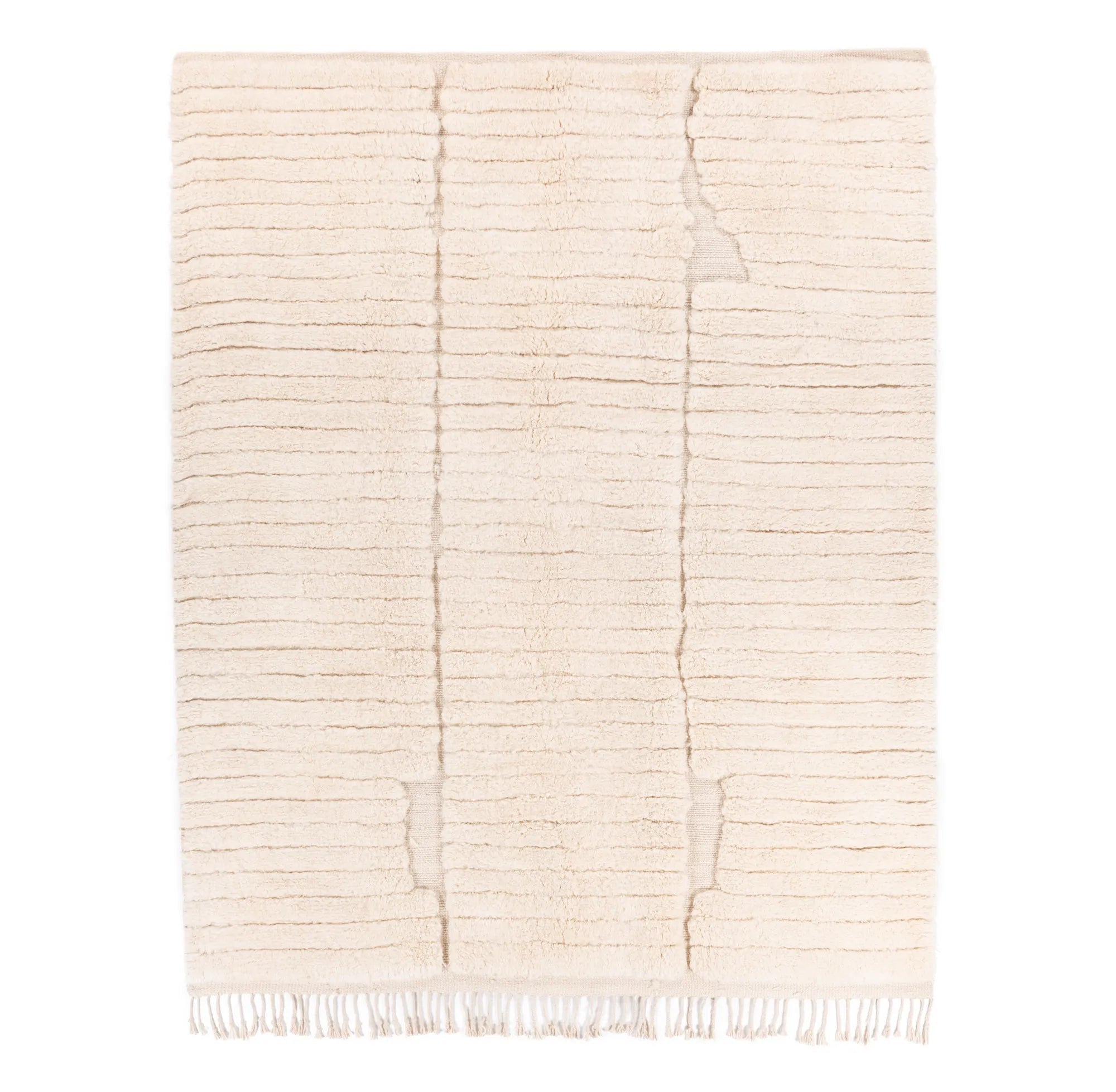 Ligne Pure - Luxury Shag Moroccan Rug - Benisouk