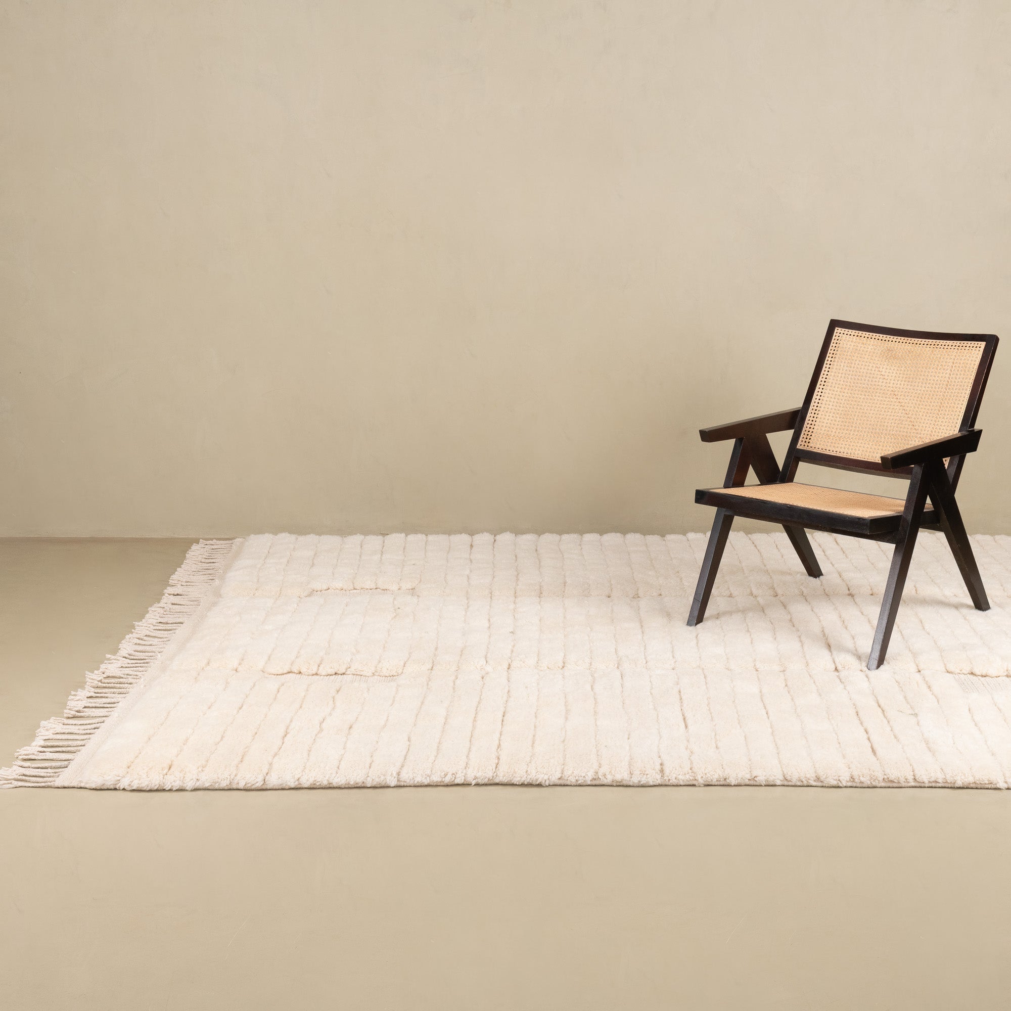 Ligne Pure - Luxury Shag Moroccan Rug - Benisouk