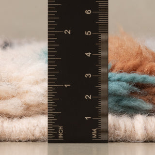 Linear Bloom - Luxury Shag Moroccan Rug - Benisouk