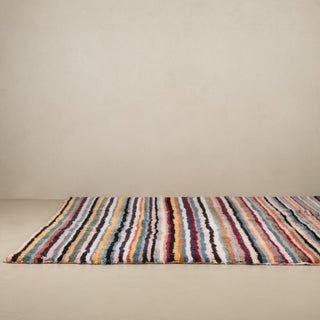 Linear Bloom - Luxury Shag Moroccan Rug - Benisouk
