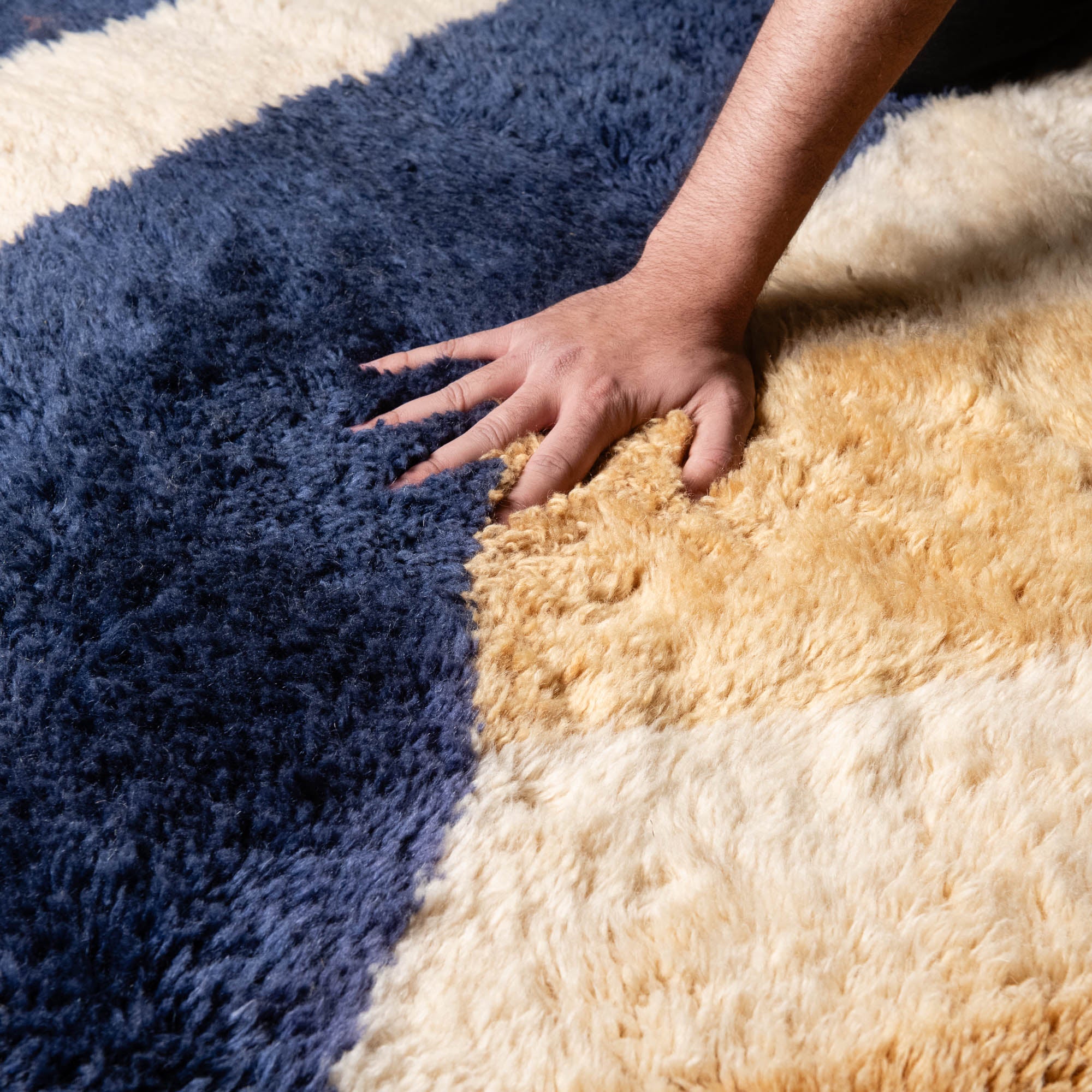 Luminary Mirage - Luxury Shag Moroccan Rug - Benisouk