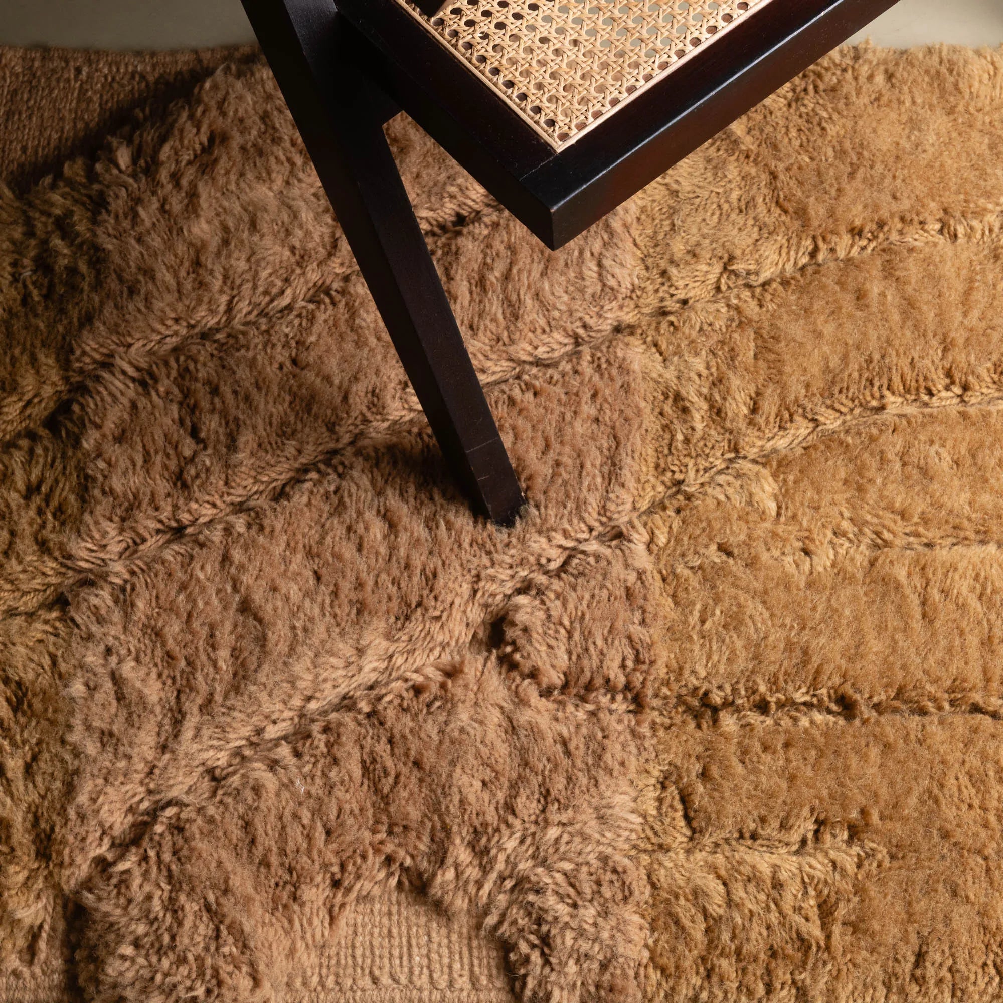  - Luxury Shag Moroccan Runner Rug - Benisouk