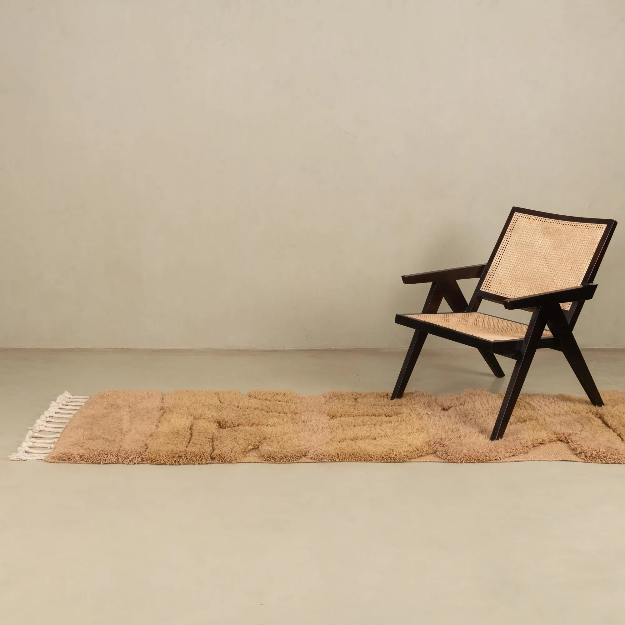  - Luxury Shag Moroccan Runner Rug - Benisouk