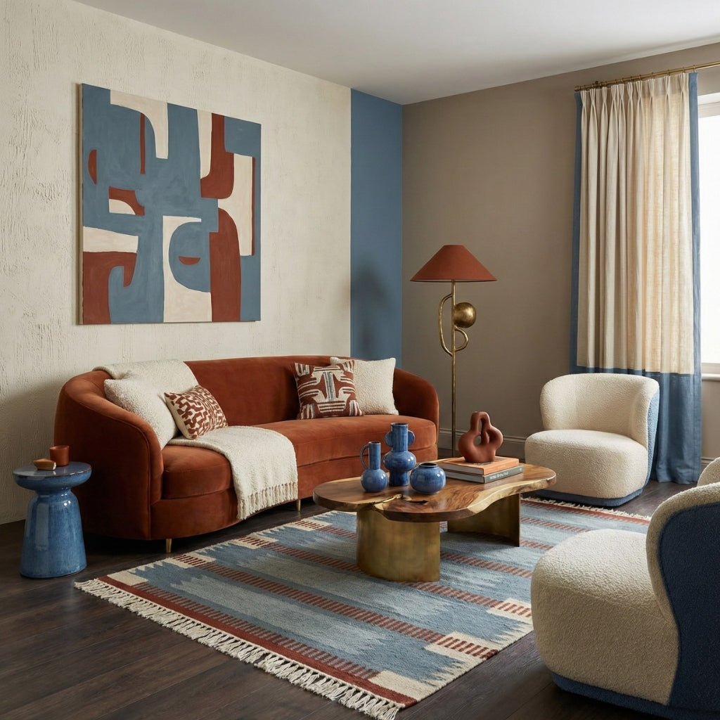 Madar - Flatweave Moroccan rug - Benisouk