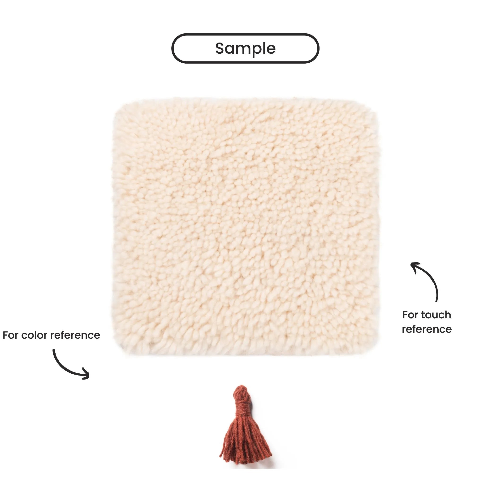 Mahafar Deep Red - Shag Moroccan rug - Benisouk