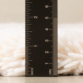 Mahafar Round - Shag Moroccan rug - Benisouk