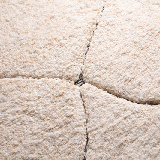 Mahafar Round - Shag Moroccan rug - Benisouk