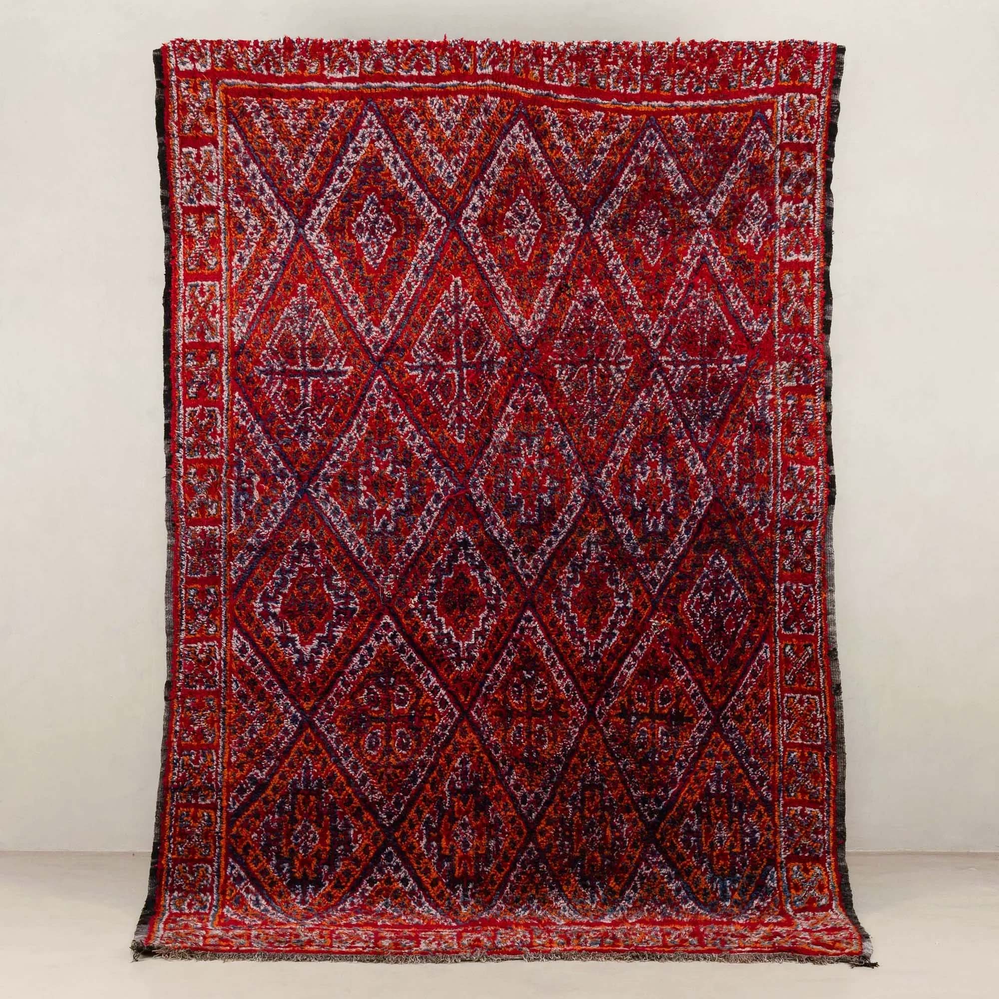 Mahir - vintage beni mguild rug
