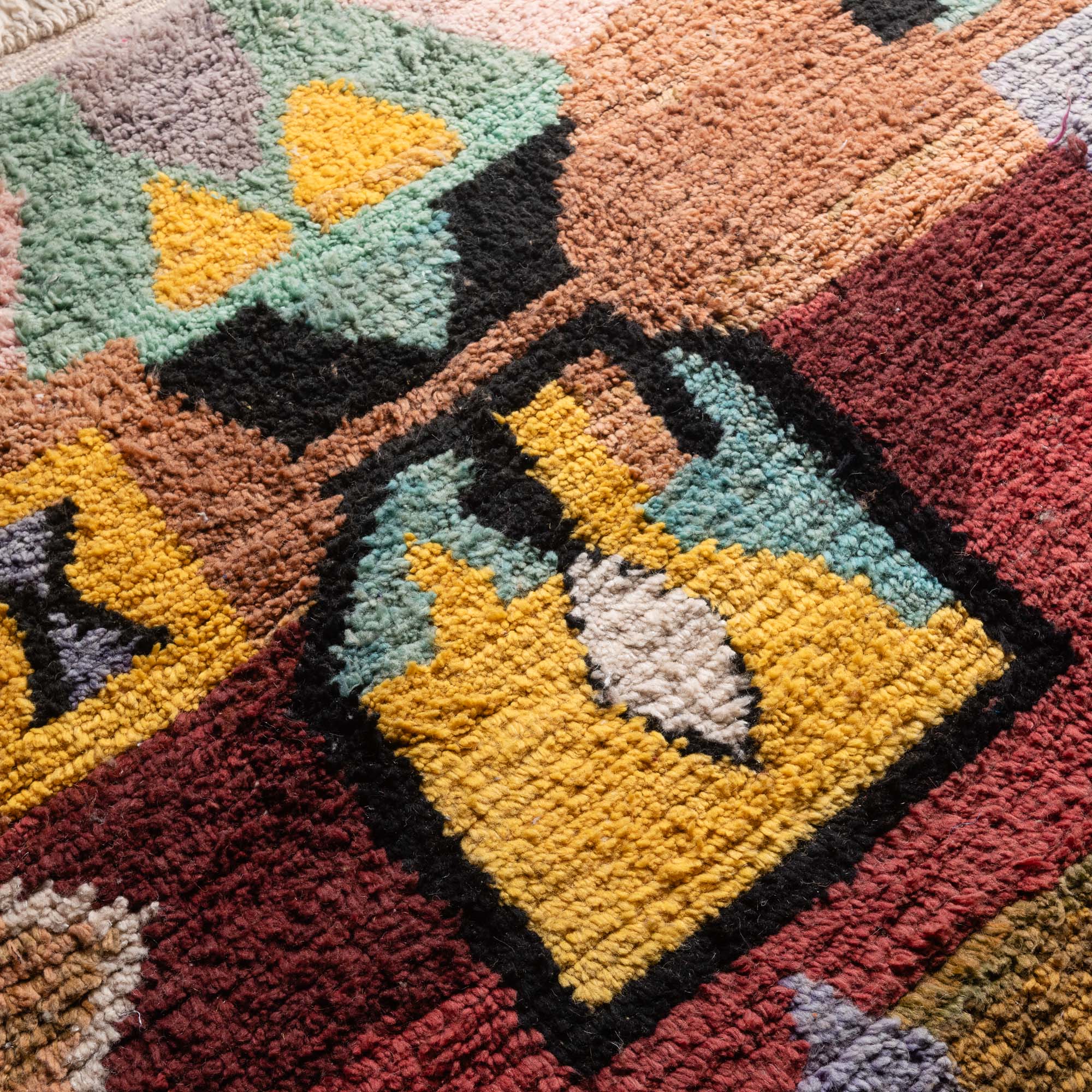 Mahir - vintage boujad rug - Benisouk