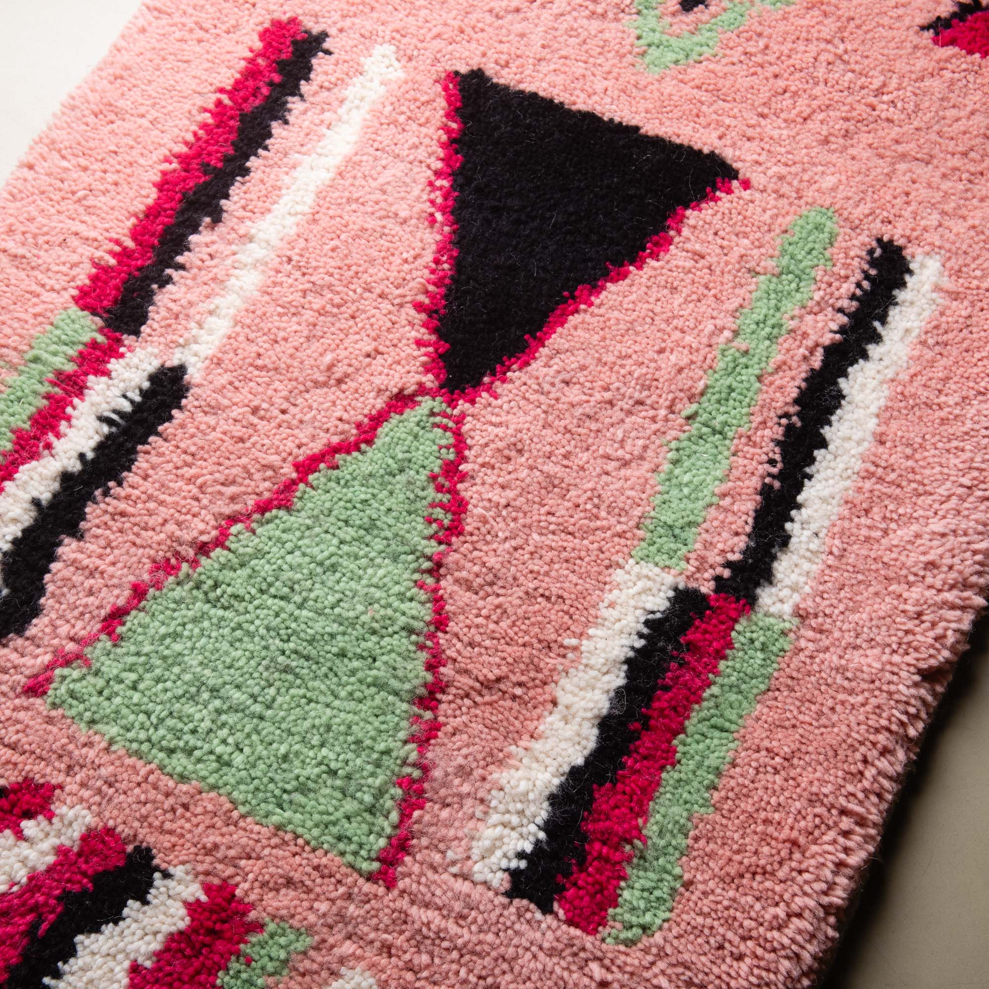 Majdah - Shag Moroccan runner rug - Benisouk