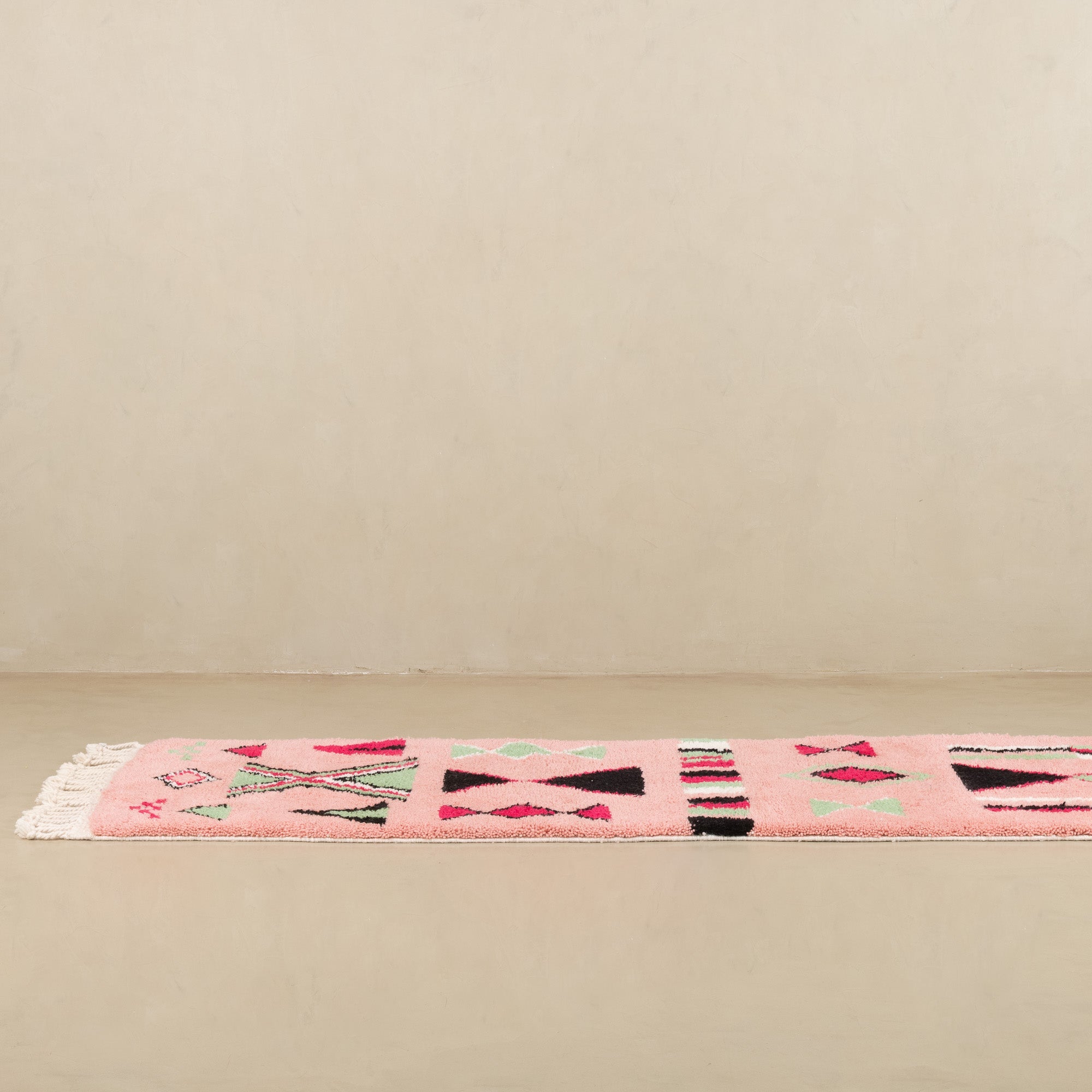 Majdah - Shag Moroccan runner rug - Benisouk