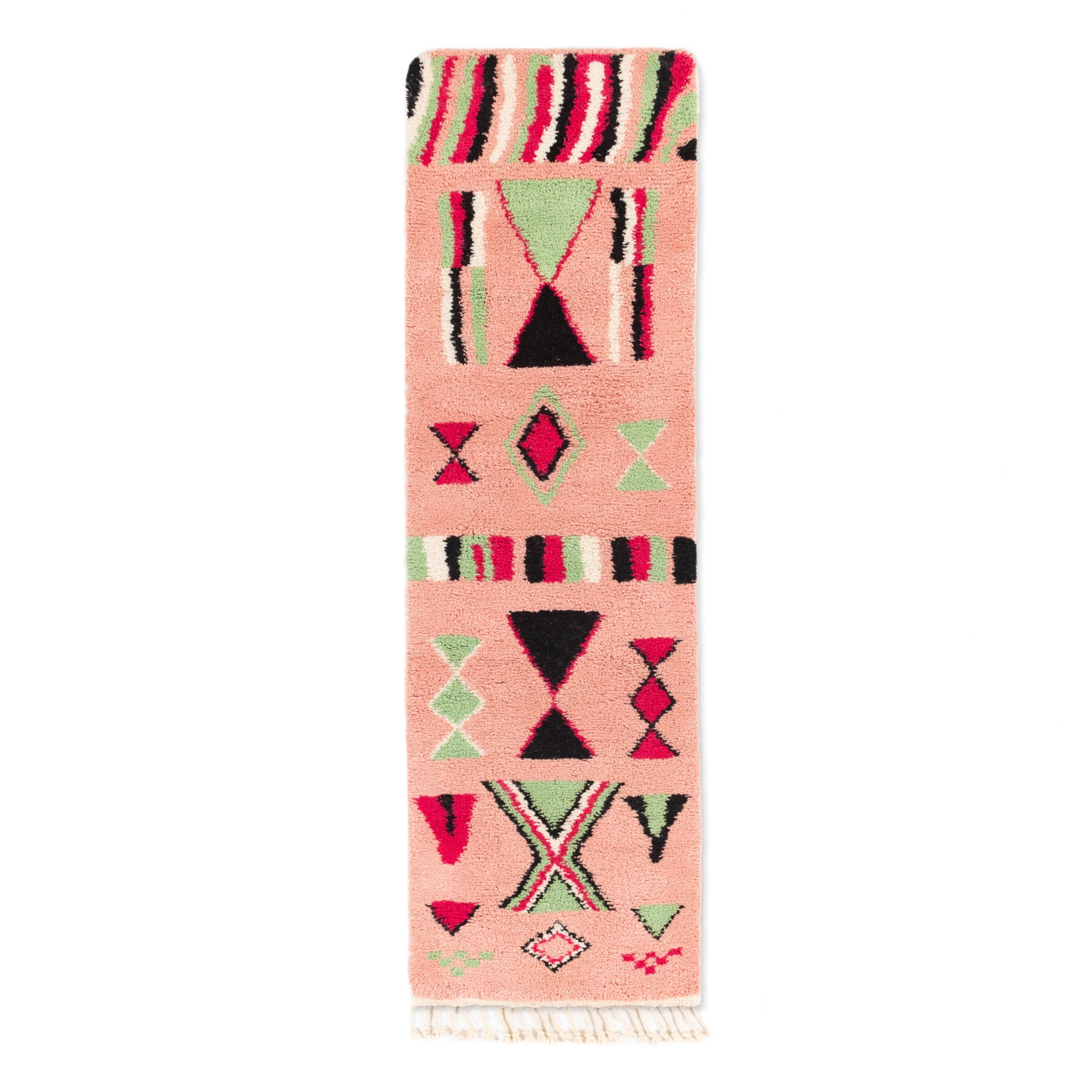 Majdah - Shag Moroccan runner rug - Benisouk