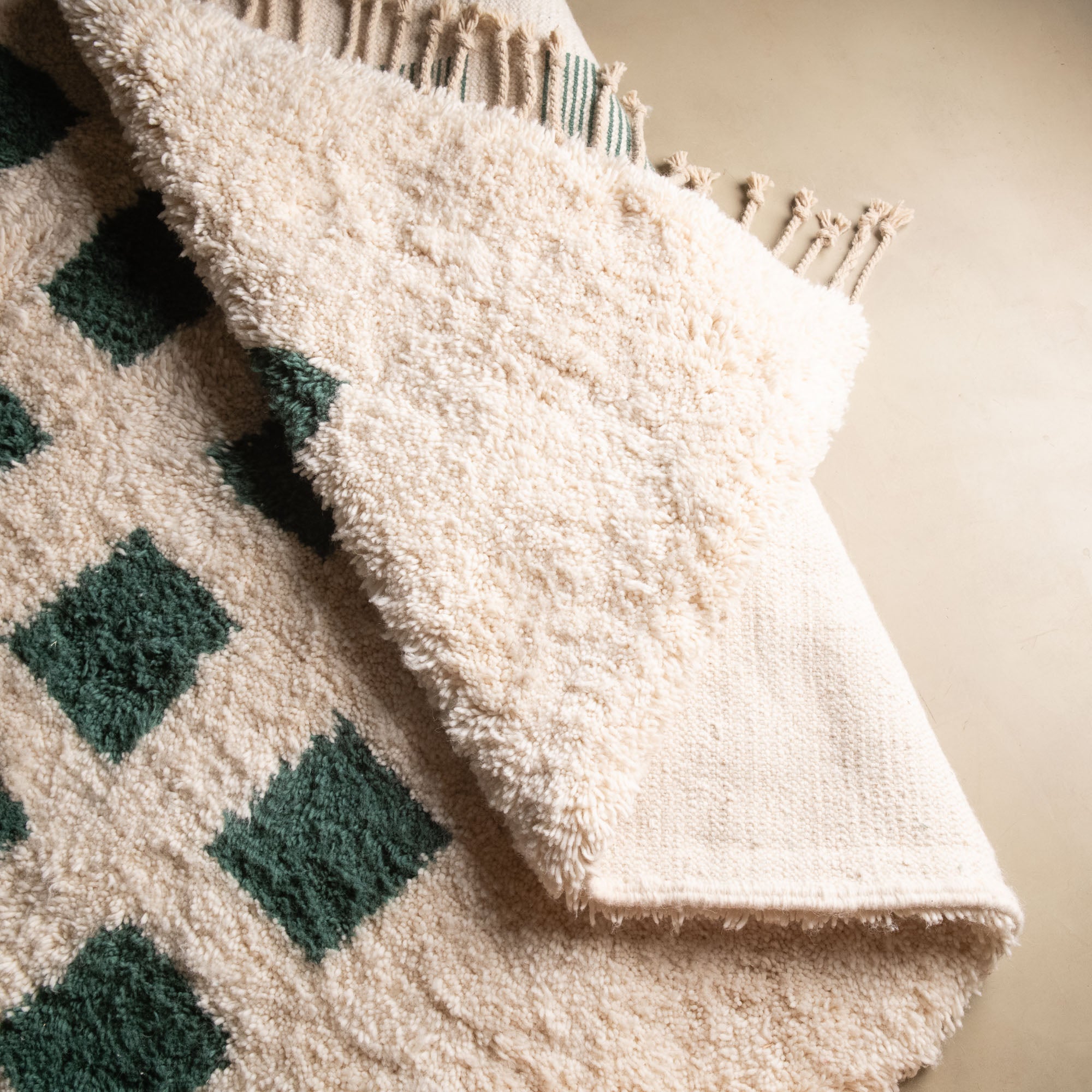 Maknoun - Shag Moroccan rug - Benisouk