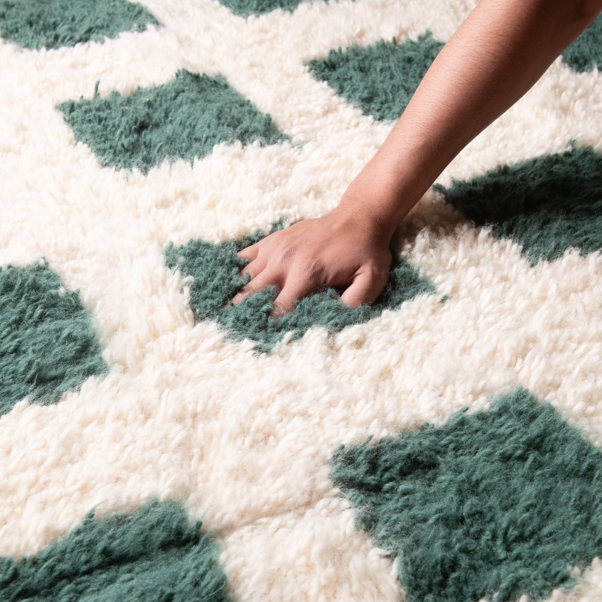 Maknoun - Shag Moroccan rug - Benisouk