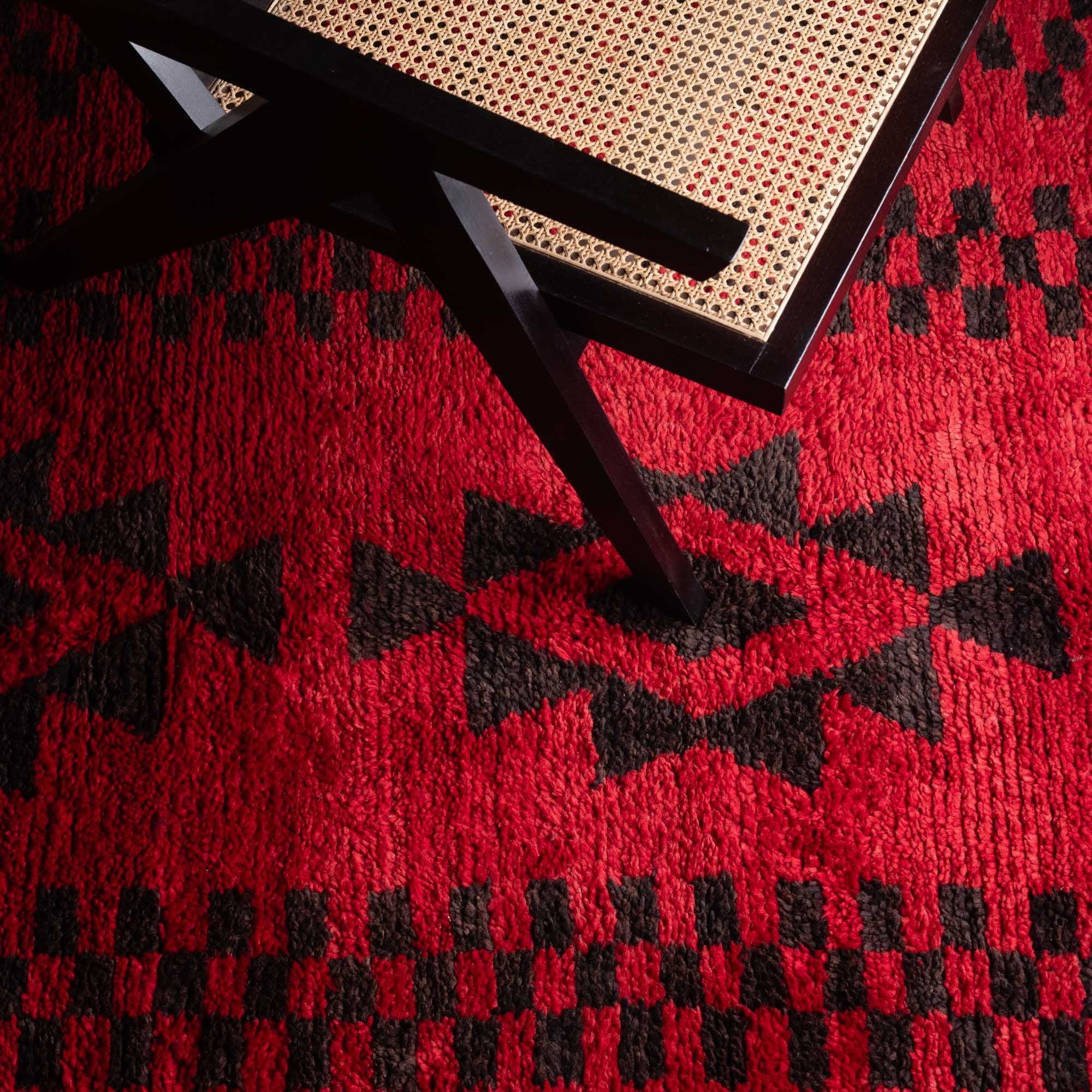Malika - vintage boujad rug - Benisouk