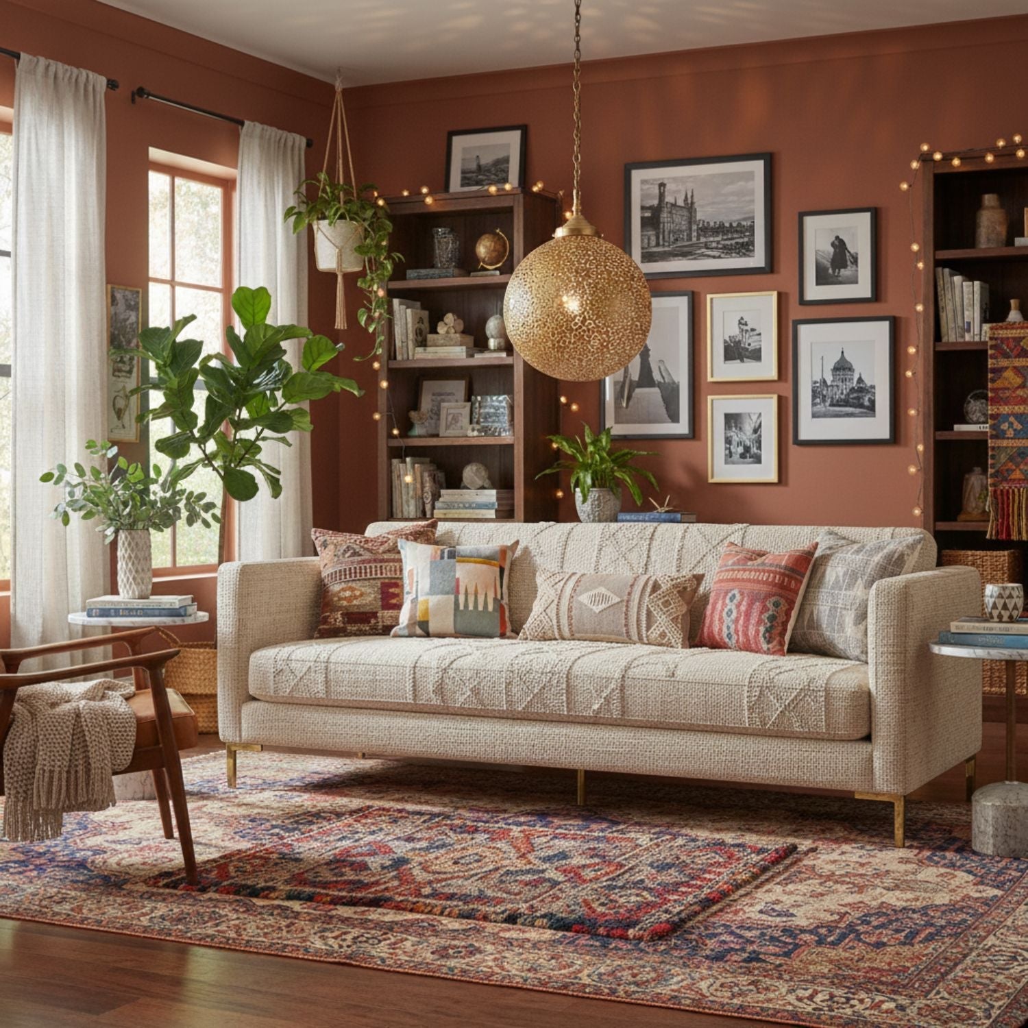 Manar - Moroccan Pendant Light Fixture - Benisouk