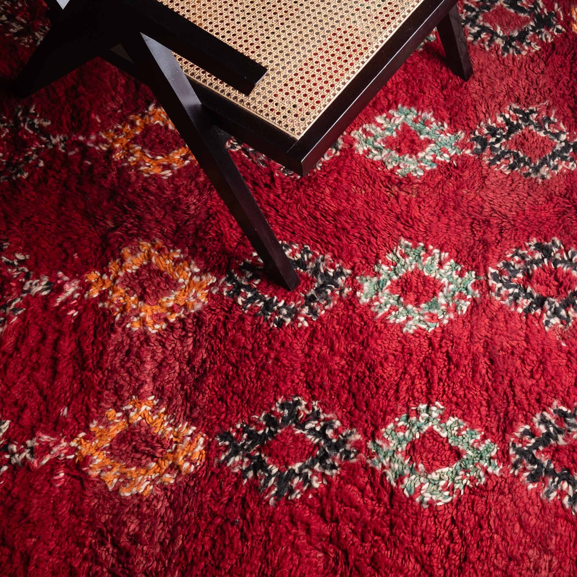Manara - vintage boujad rug - Benisouk