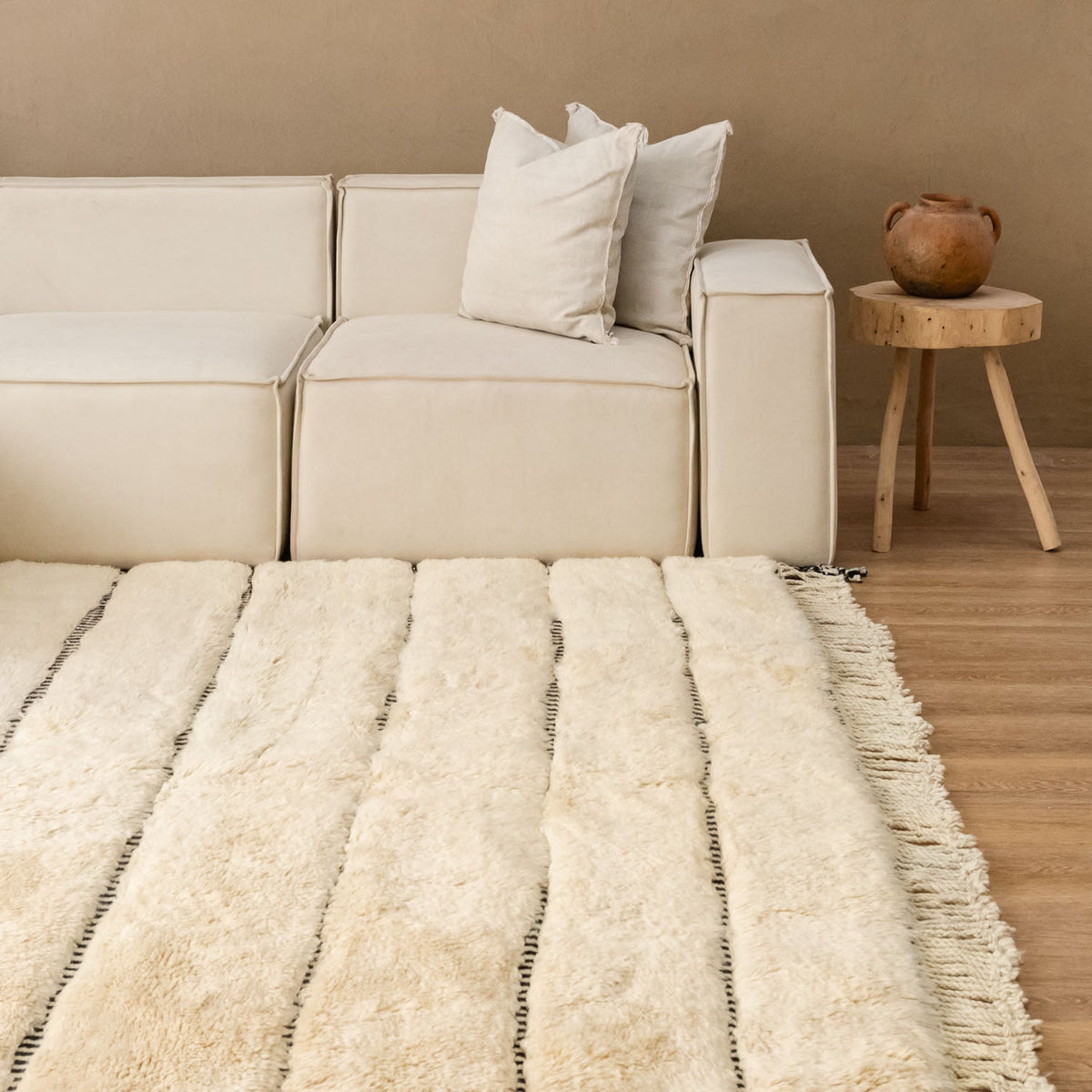 Manuscript - Luxury Shag Moroccan Rug - Benisouk