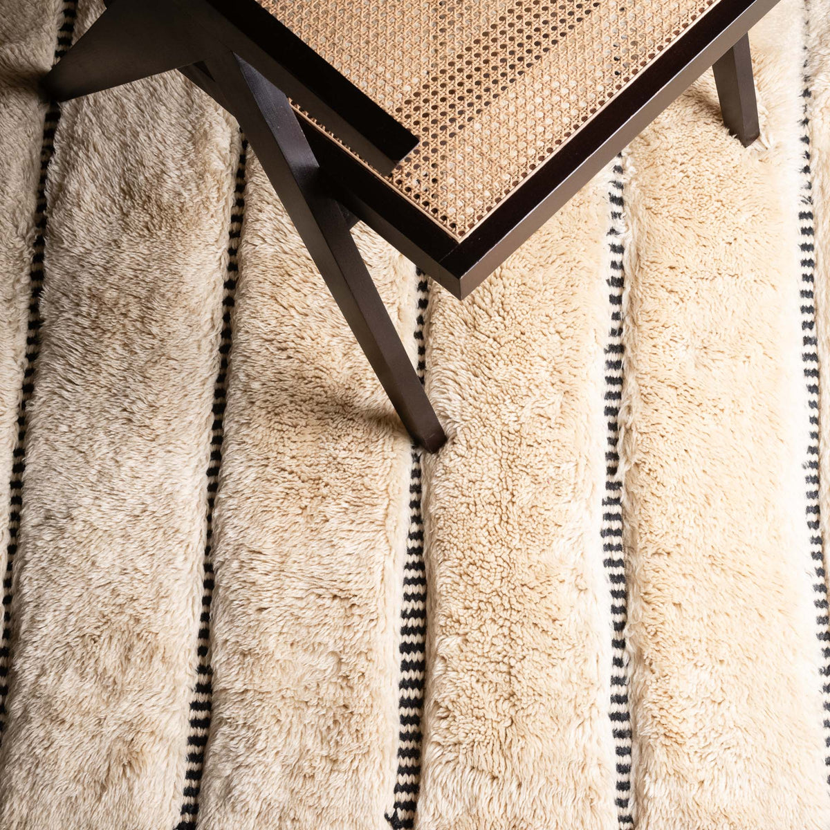 Manuscript - Luxury Shag Moroccan Rug - Benisouk