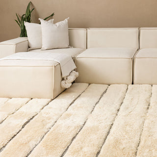 Manuscript - Luxury Shag Moroccan Rug - Benisouk