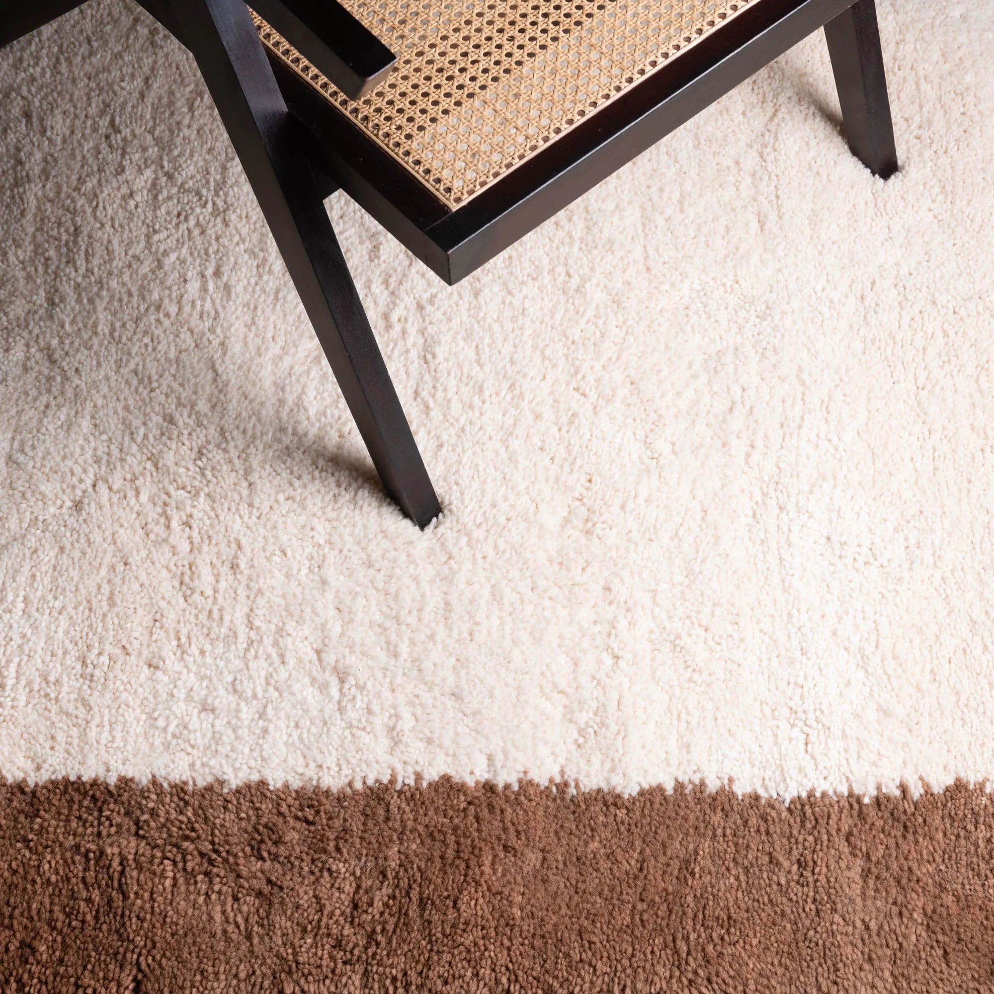 Maraba Brown - Shag Moroccan rug - Benisouk