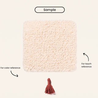 Maraba Deep Red - Shag Moroccan rug